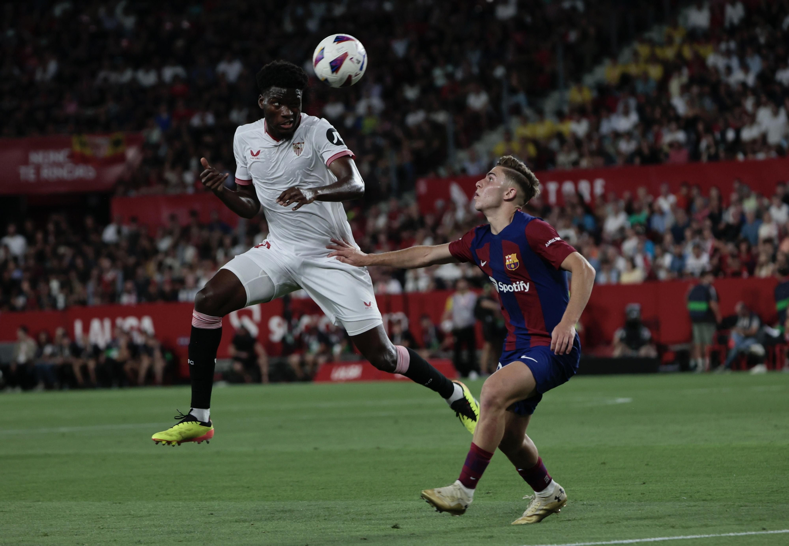 Las imágenes del Sevilla - Barcelona