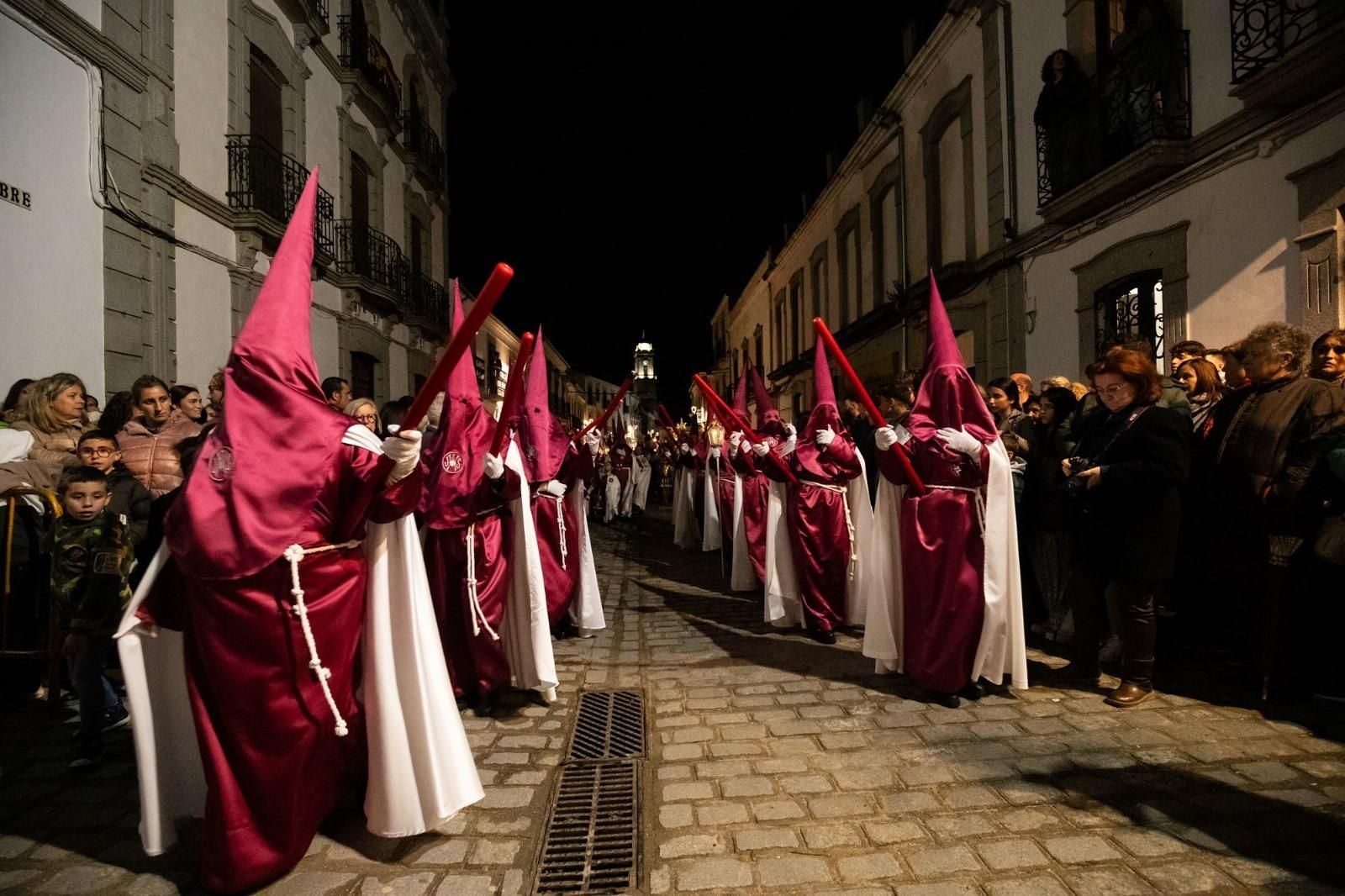 Lunes Santo en Villanueva de Córdoba: Las fotografías del Cautivo y la Virgen de la Paz