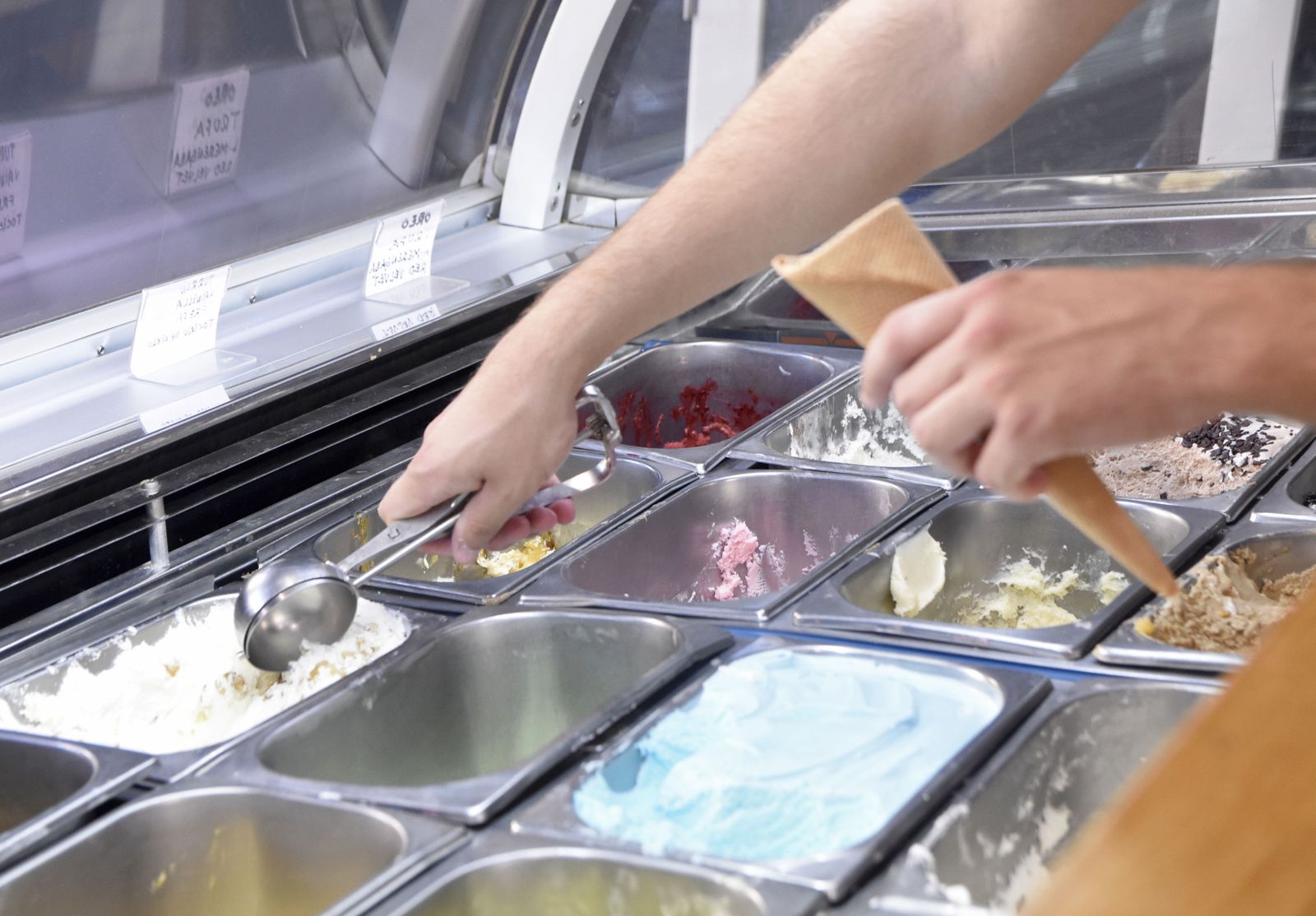 Venta de helados en Córdoba.
