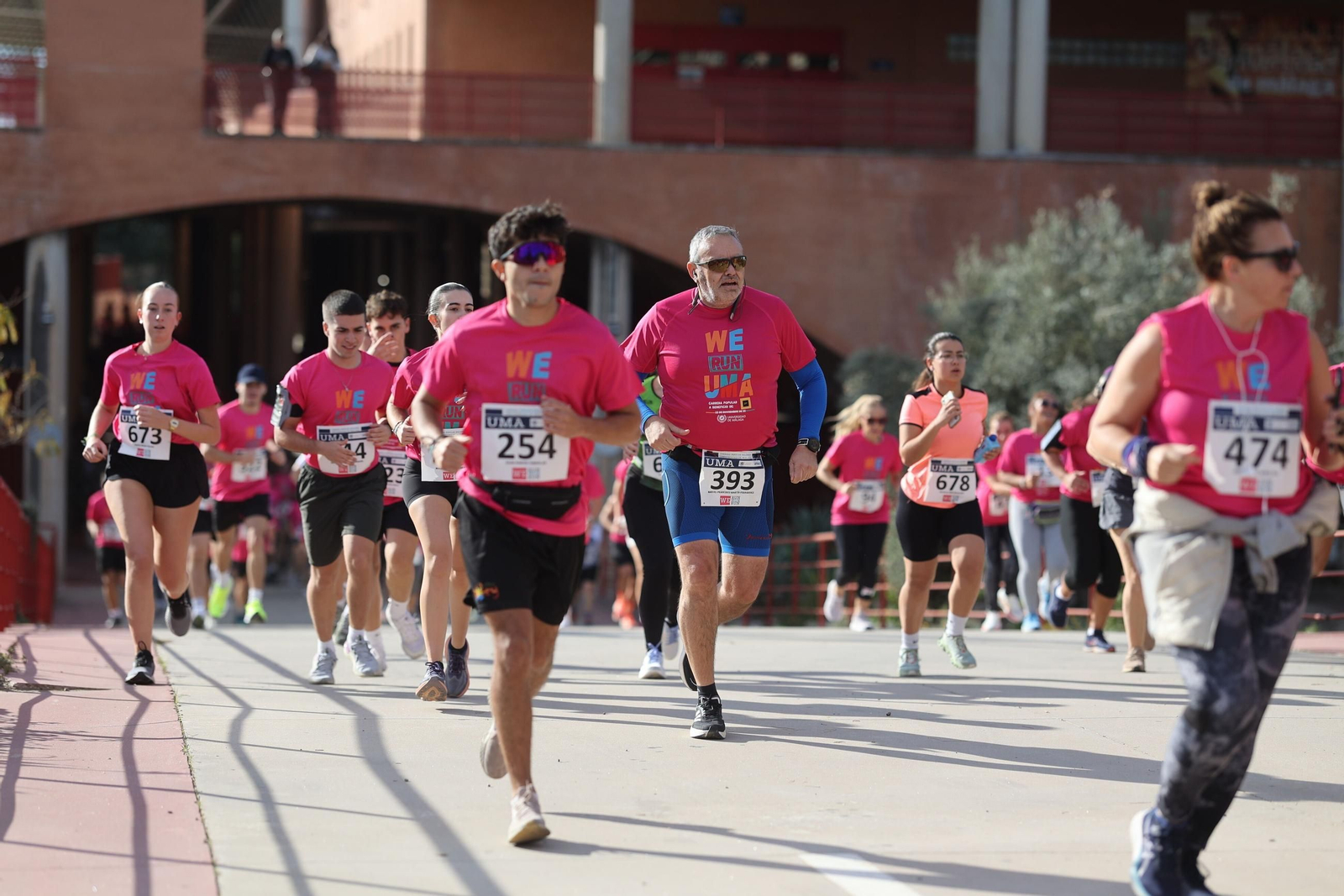 La carrera solidaria We Run de la UMA, en fotos