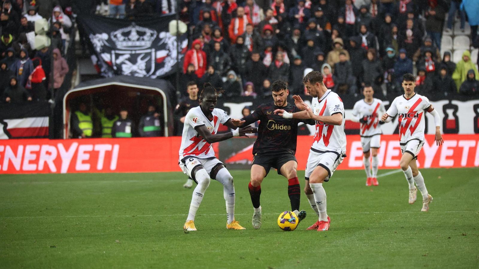 Rayo Vallecano -  Sevilla FC: todas las fotos del partido de Liga