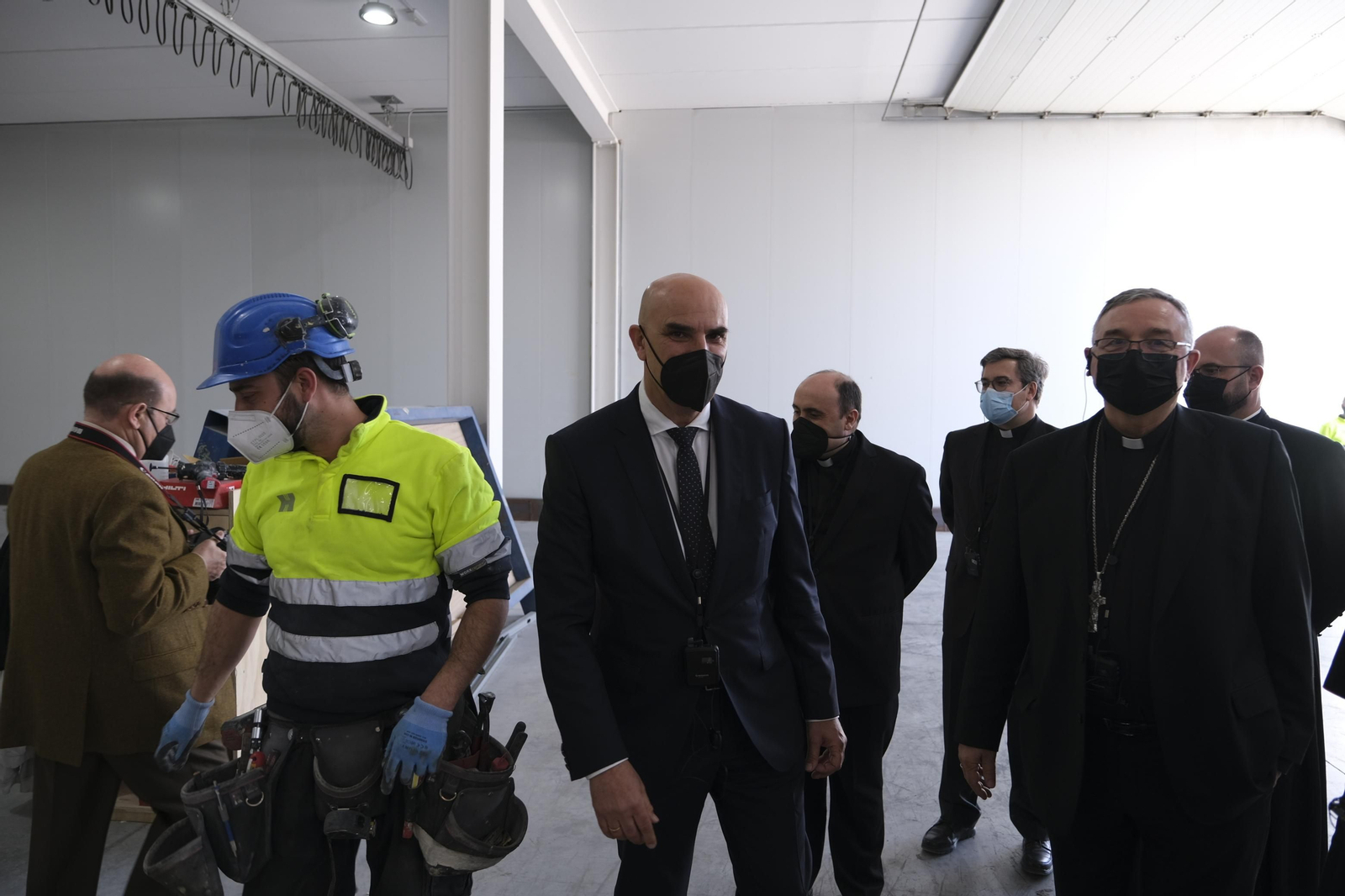 Bendición de las instalaciones de Hydrodiseño, en Huércal Overa (Almería)