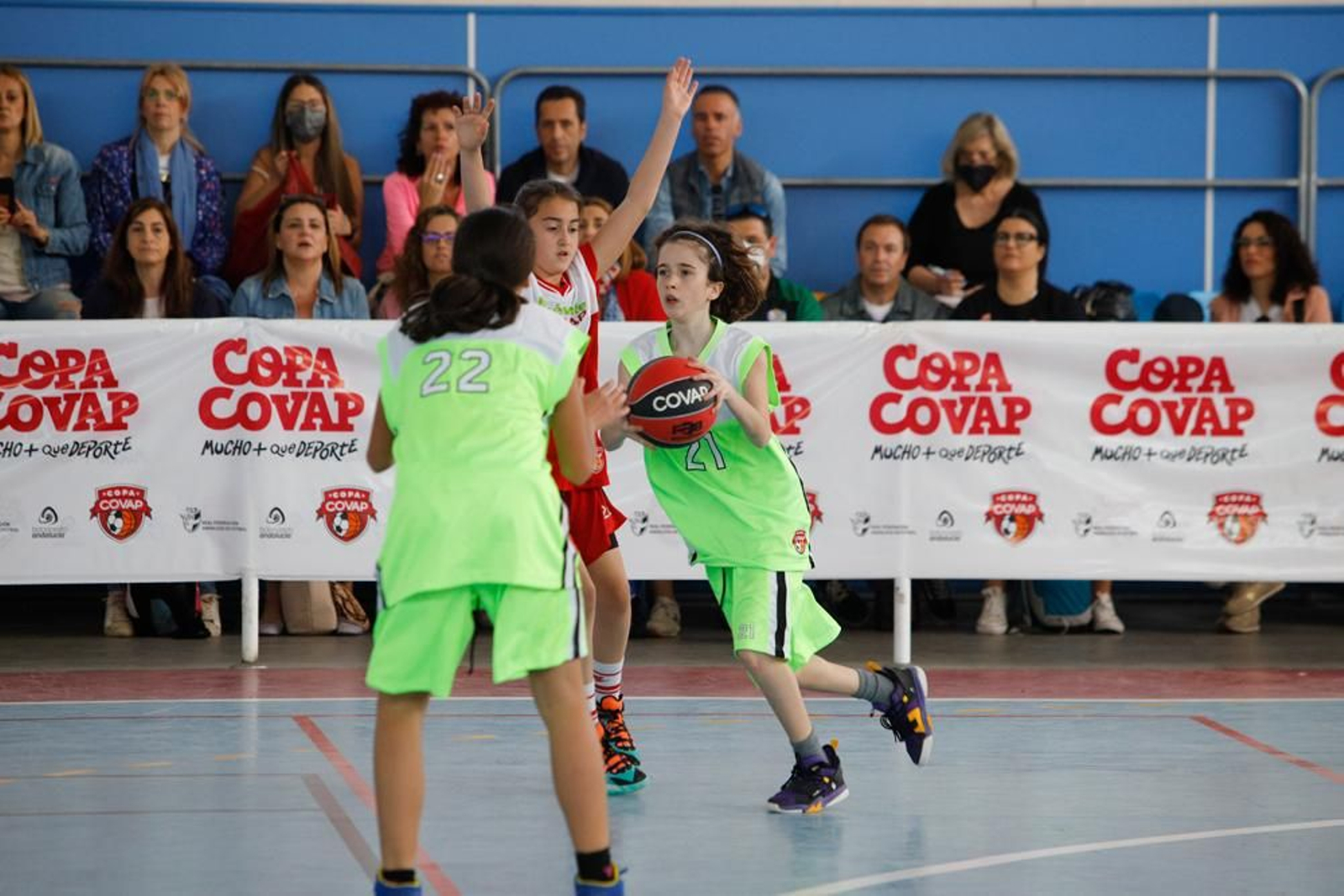 Partido de baloncesto de la Copa Covap. Partido de baloncesto de la Copa Covap.