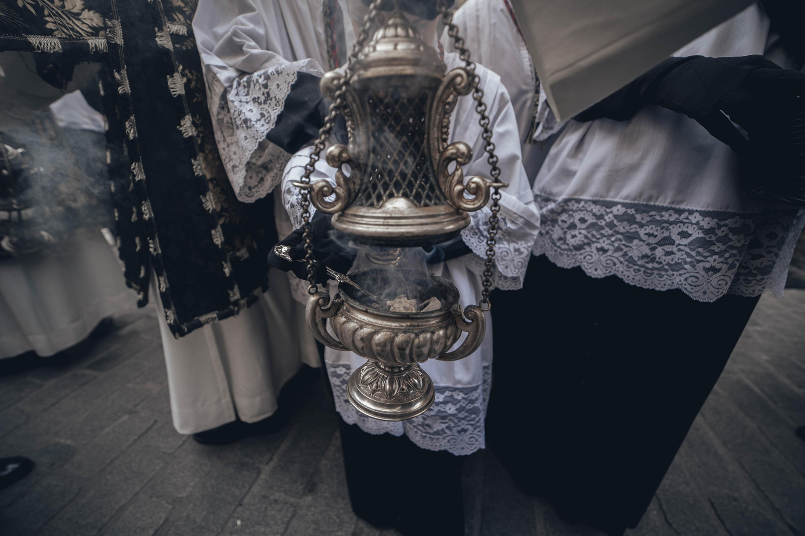 las imágenes de la Hermandad de los Servitas en la Semana Santa de Sevilla 2023