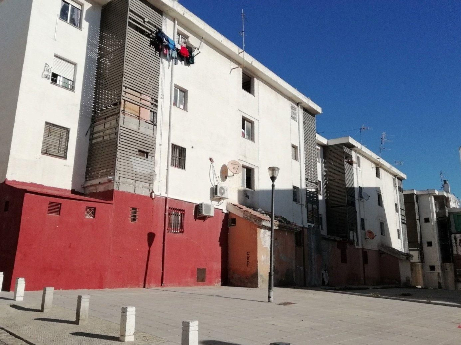 Uno de lo edicifios de Huerta Carrasco que rehabilitarán
