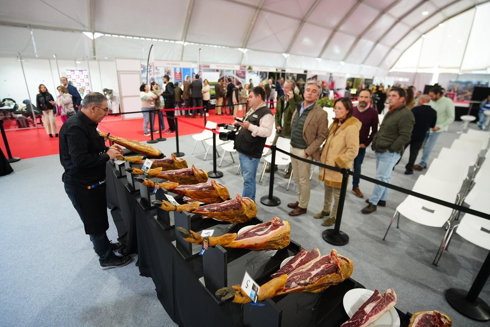 El concurso del mejor jamón 100% ibérico de Los Pedroches