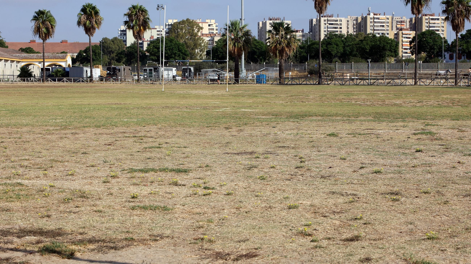Este es el estado en que se encuentra la Pradera de Chapín en Jerez