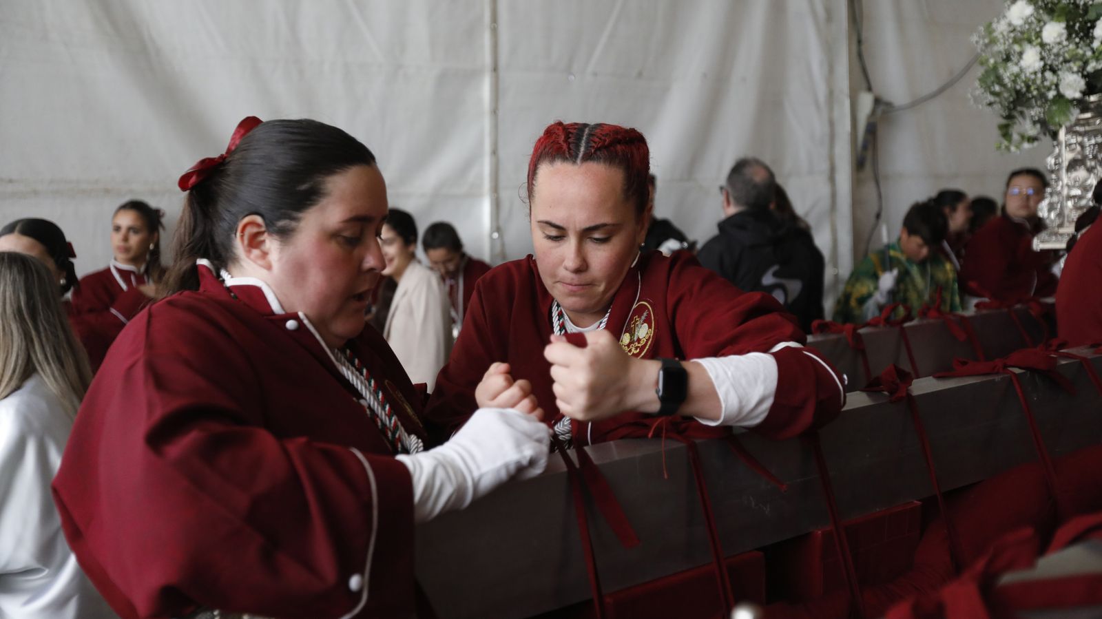 Fotos del Lunes Santo en San Roque: Oración en el Huerto.