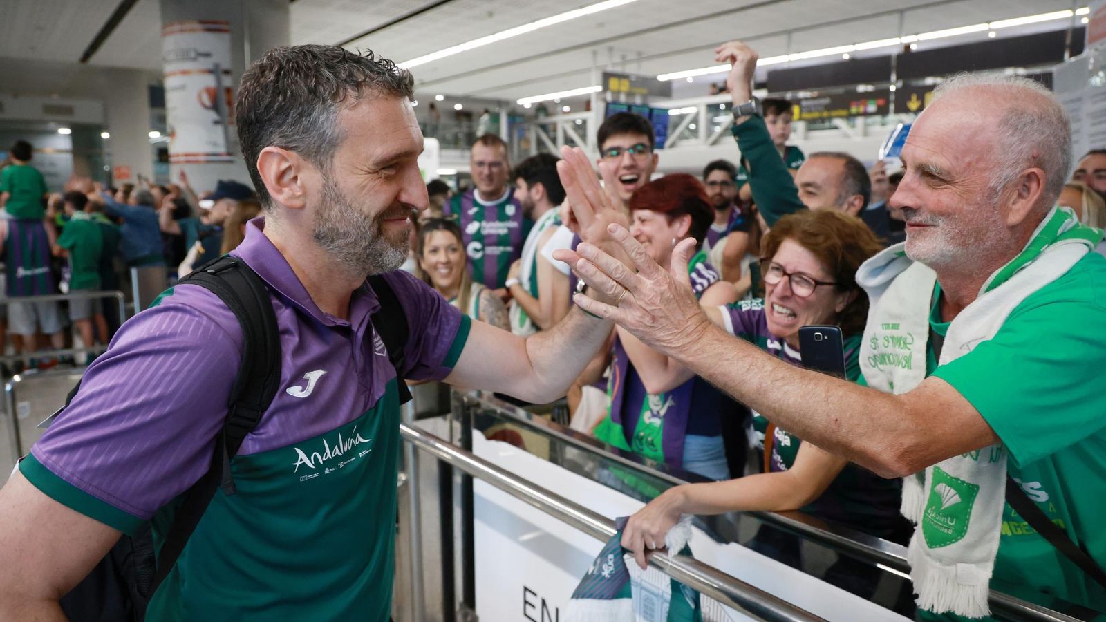 El Unicaja campeón de la BCL llega a Málaga