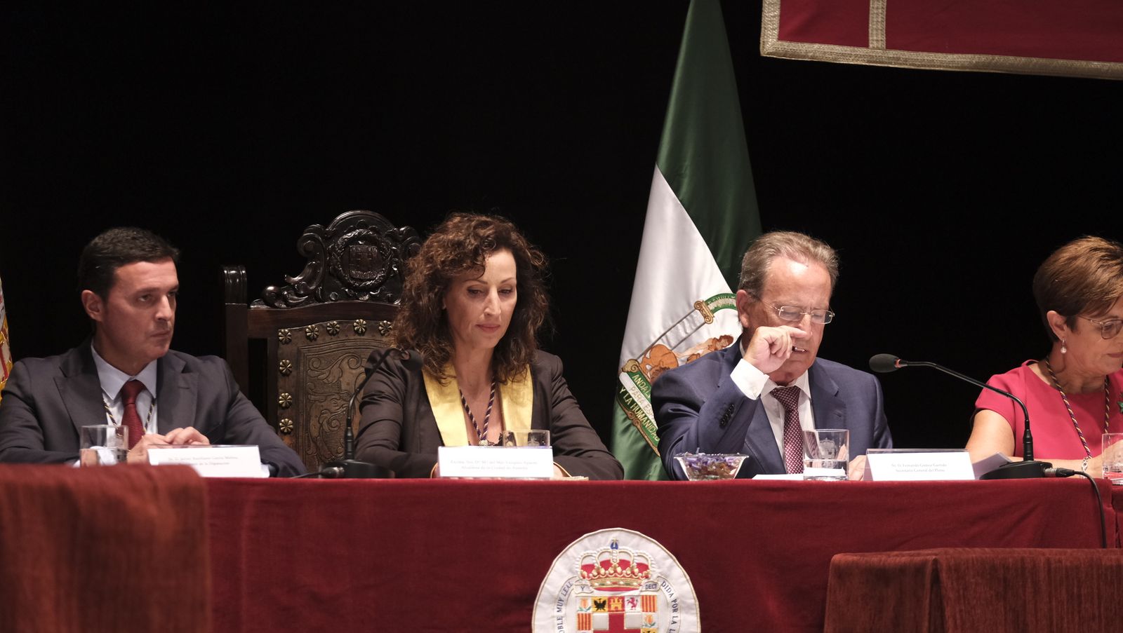 Imágenes de la investidura como Alcaldesa de Almería, de María del Mar Vázquez Agüero