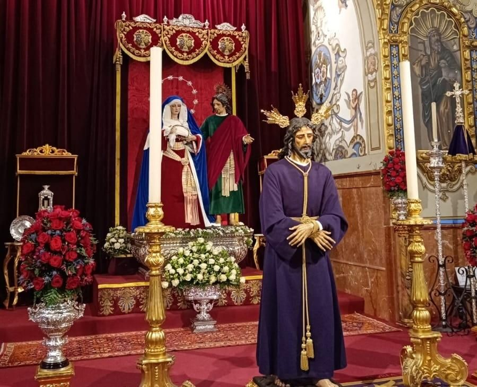 El besamanos del pasado fin de semana.