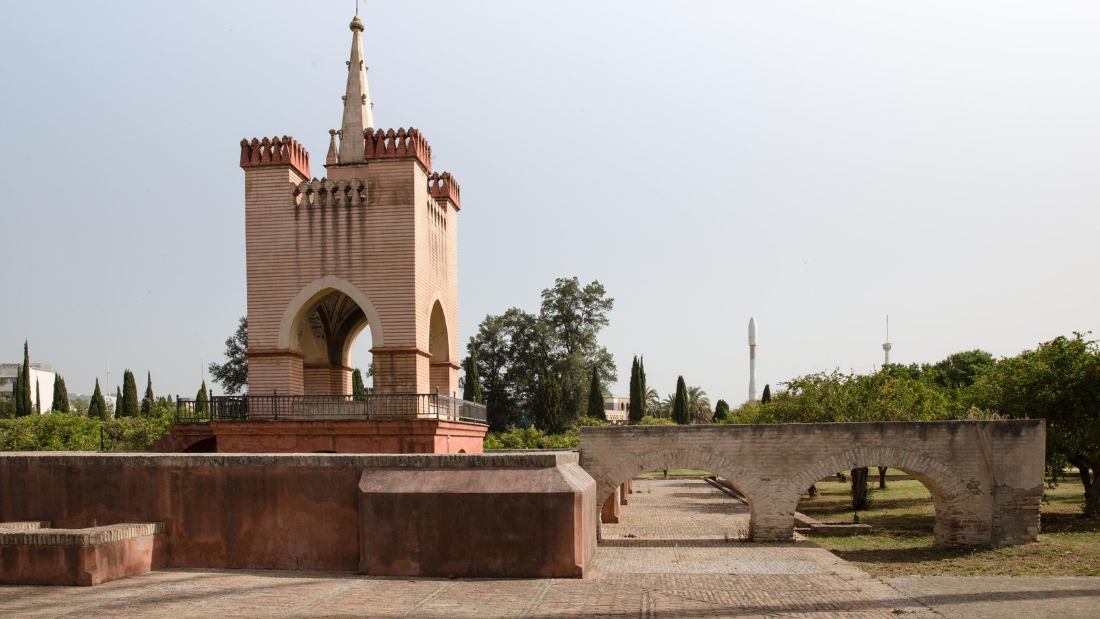 El templete de Santa Ana o Santa Teresa.