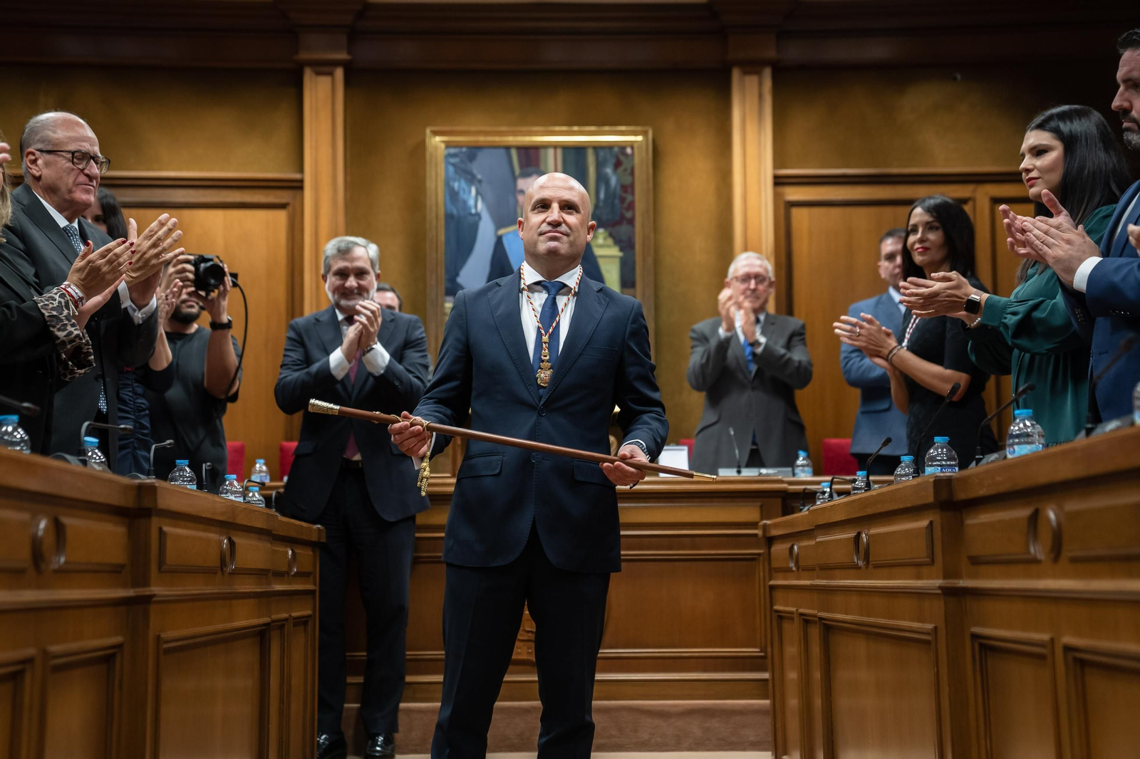 Así se ha vivido la investidura del nuevo presidente de la Diputación Provincial de Almería