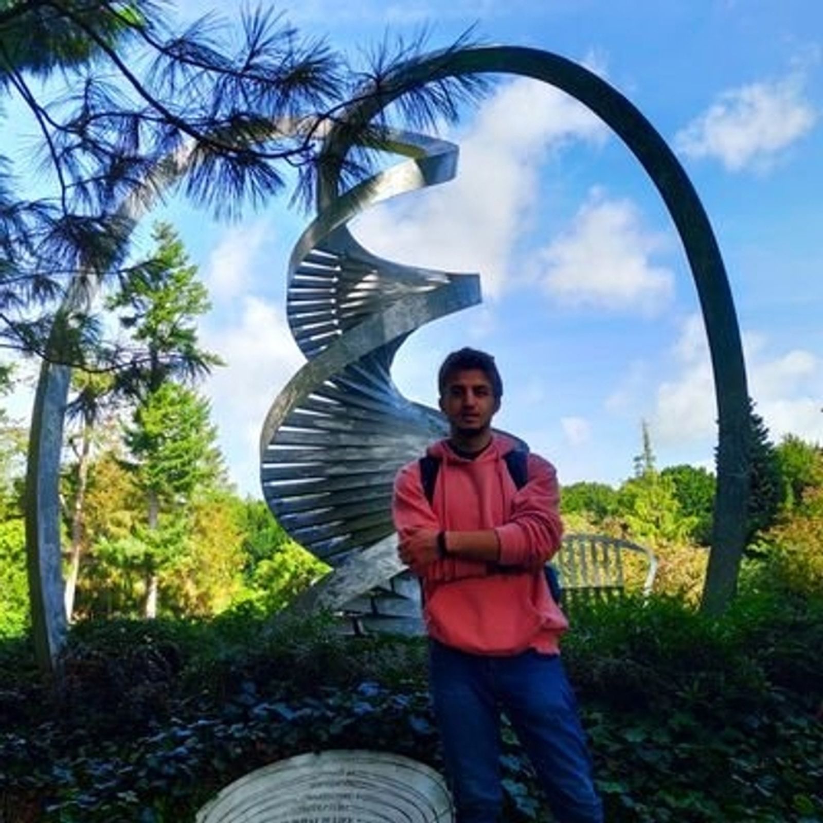 El joven Adrián Macías de la Rosa es investigador de la Universidad de Almería.