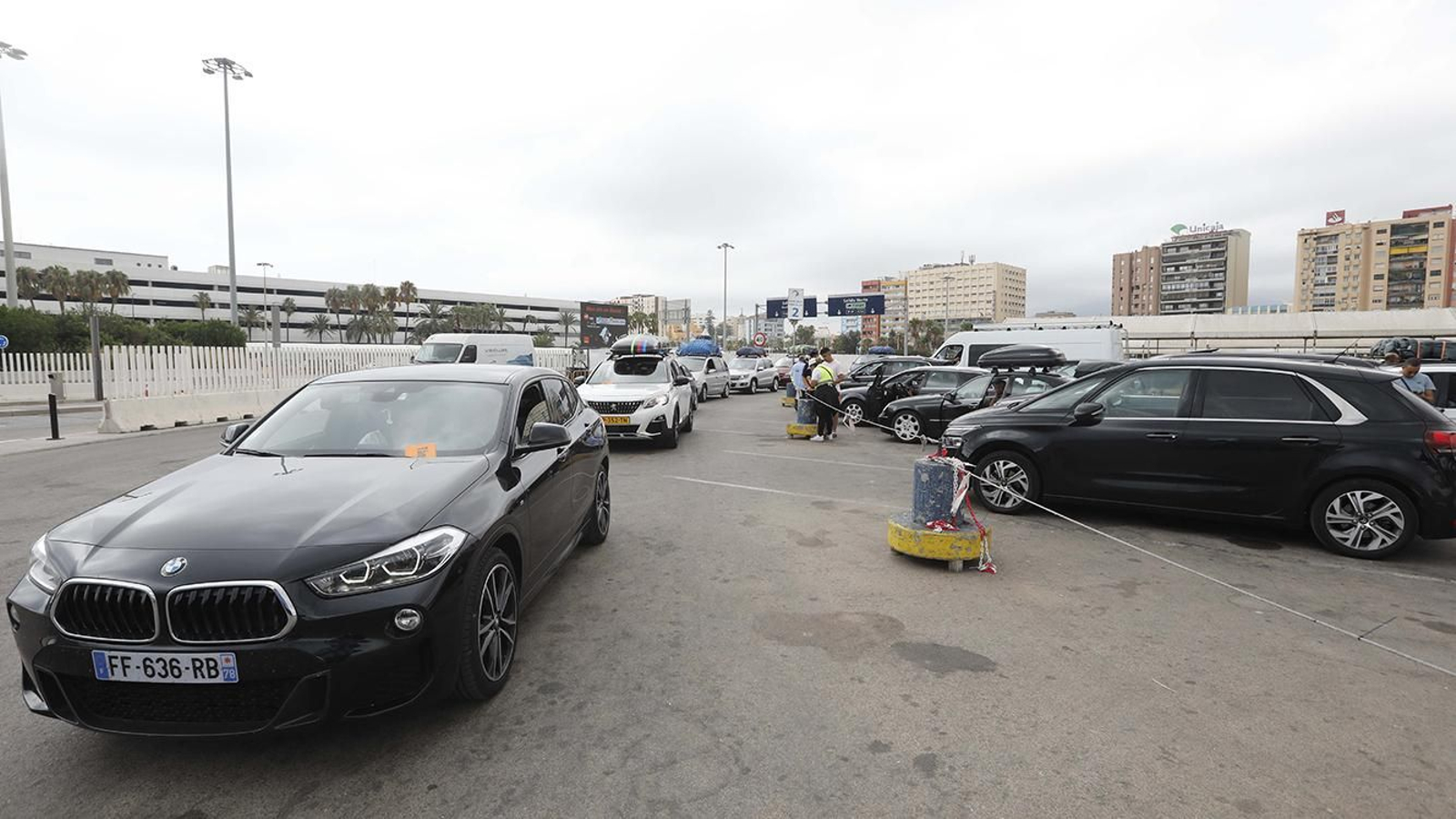 Las fotos de la OPE en un domingo con mucho transito