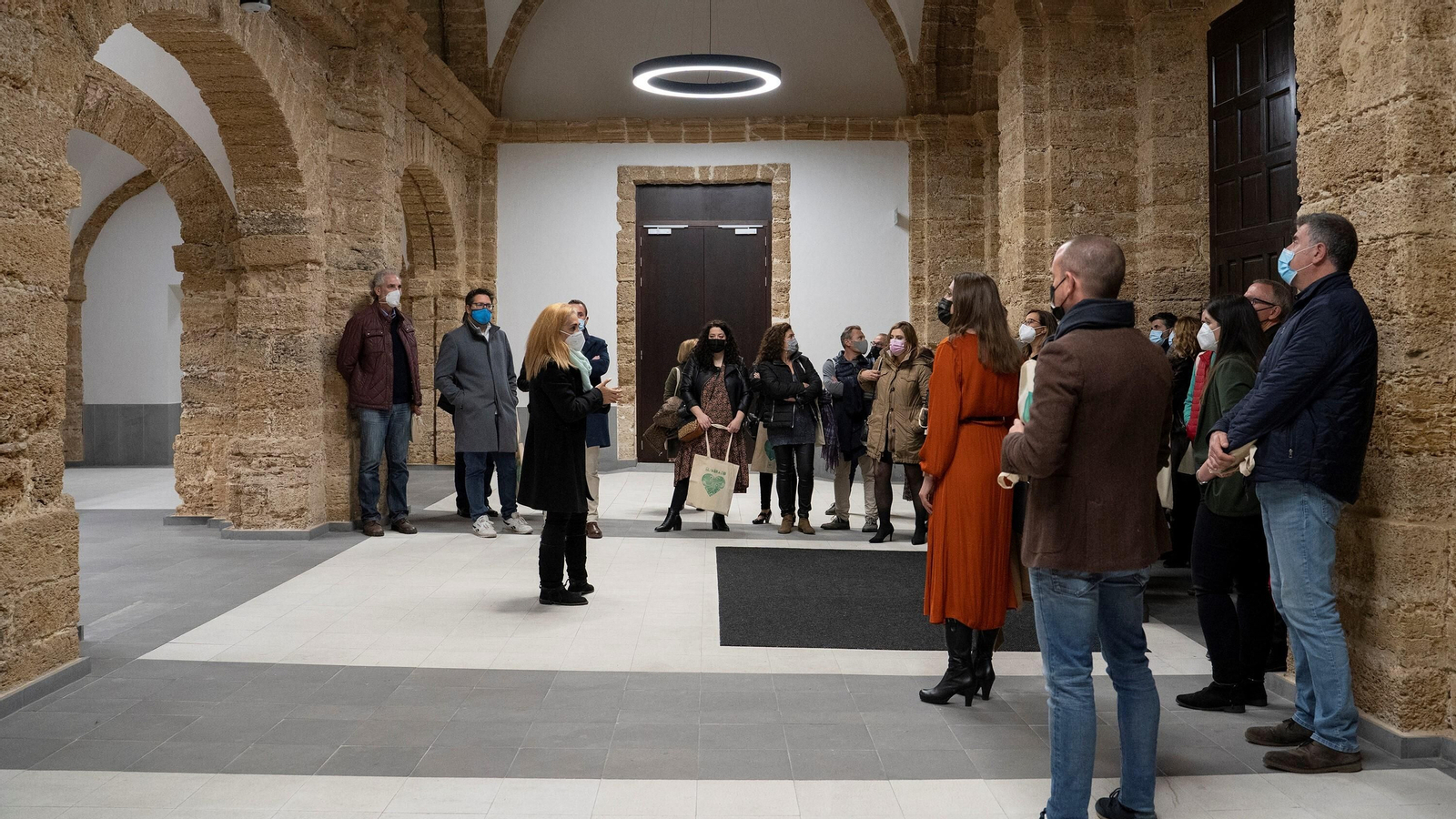 Visita del Grupo B de Travel Band al Ayuntamiento de San Fernando.