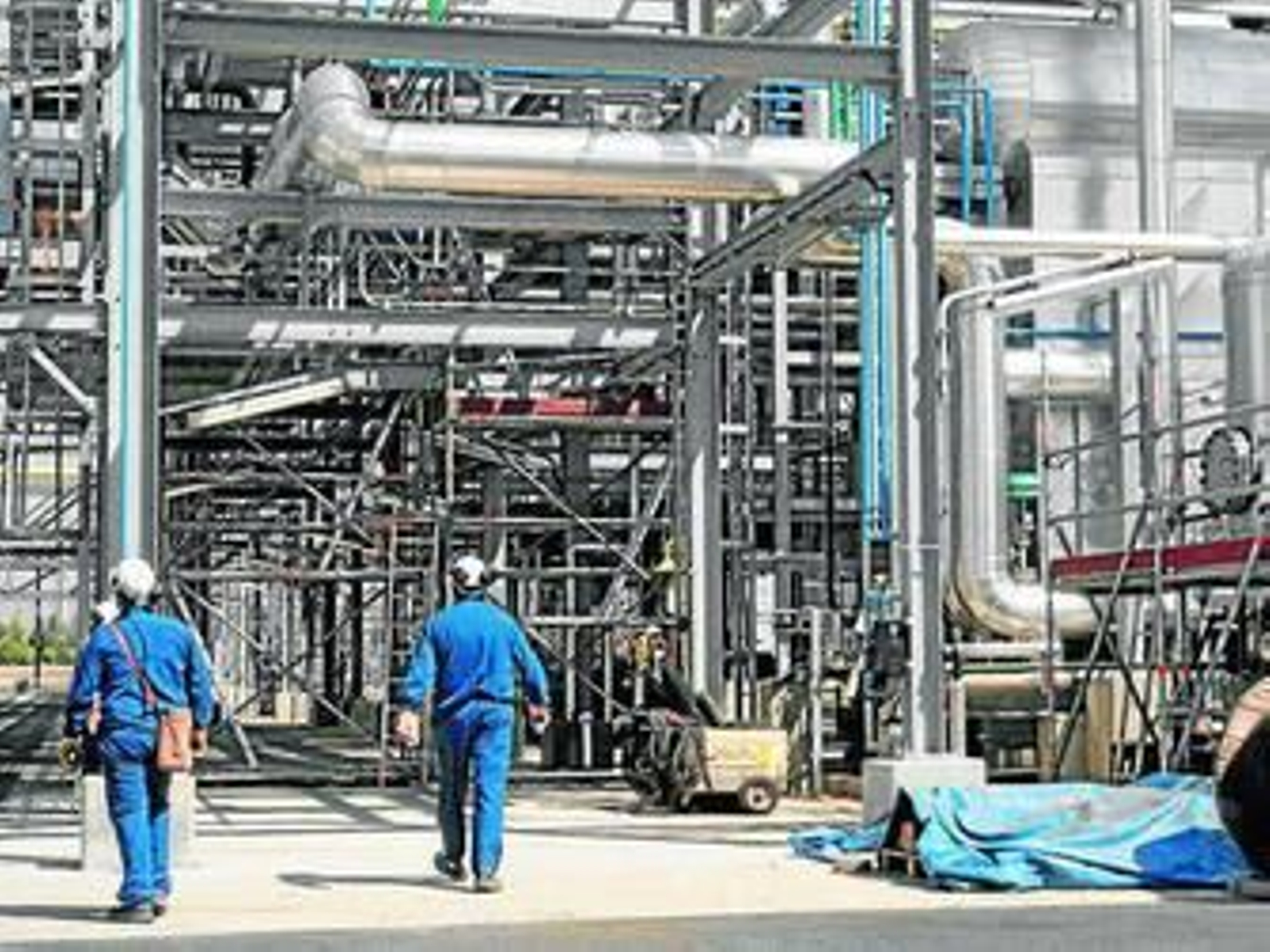 Instalaciones de Dow Chemical, en Tarragona.