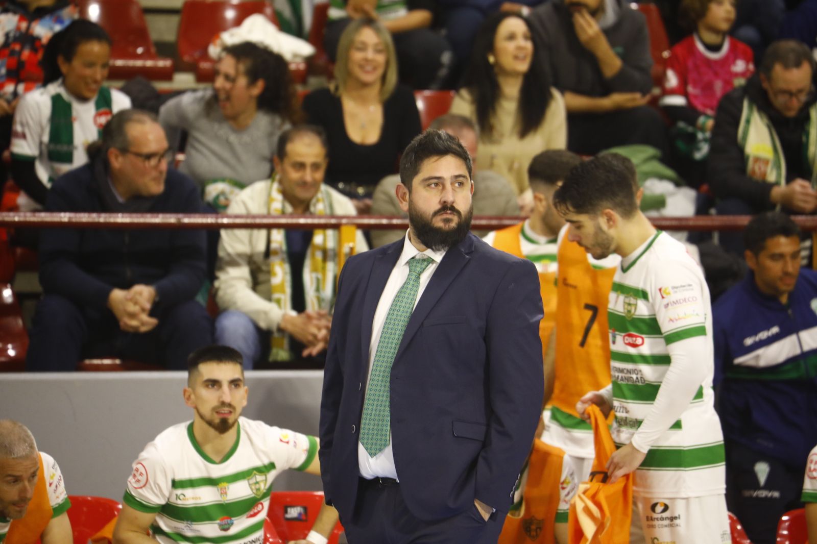 Josan González durante el encuentro ante el Osasuna Magna.