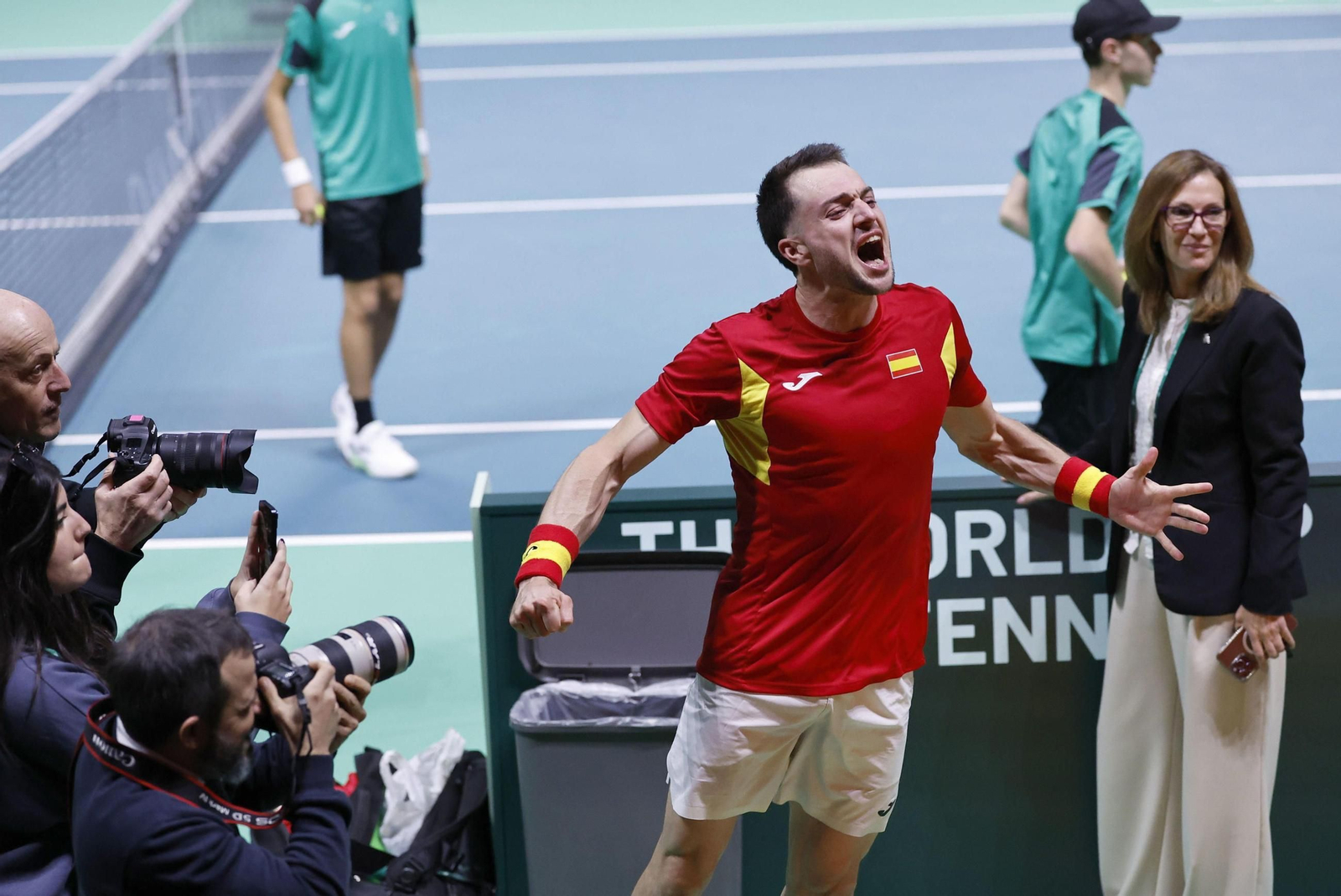 Las fotos de la clasificación de España para la final de la Copa Davis