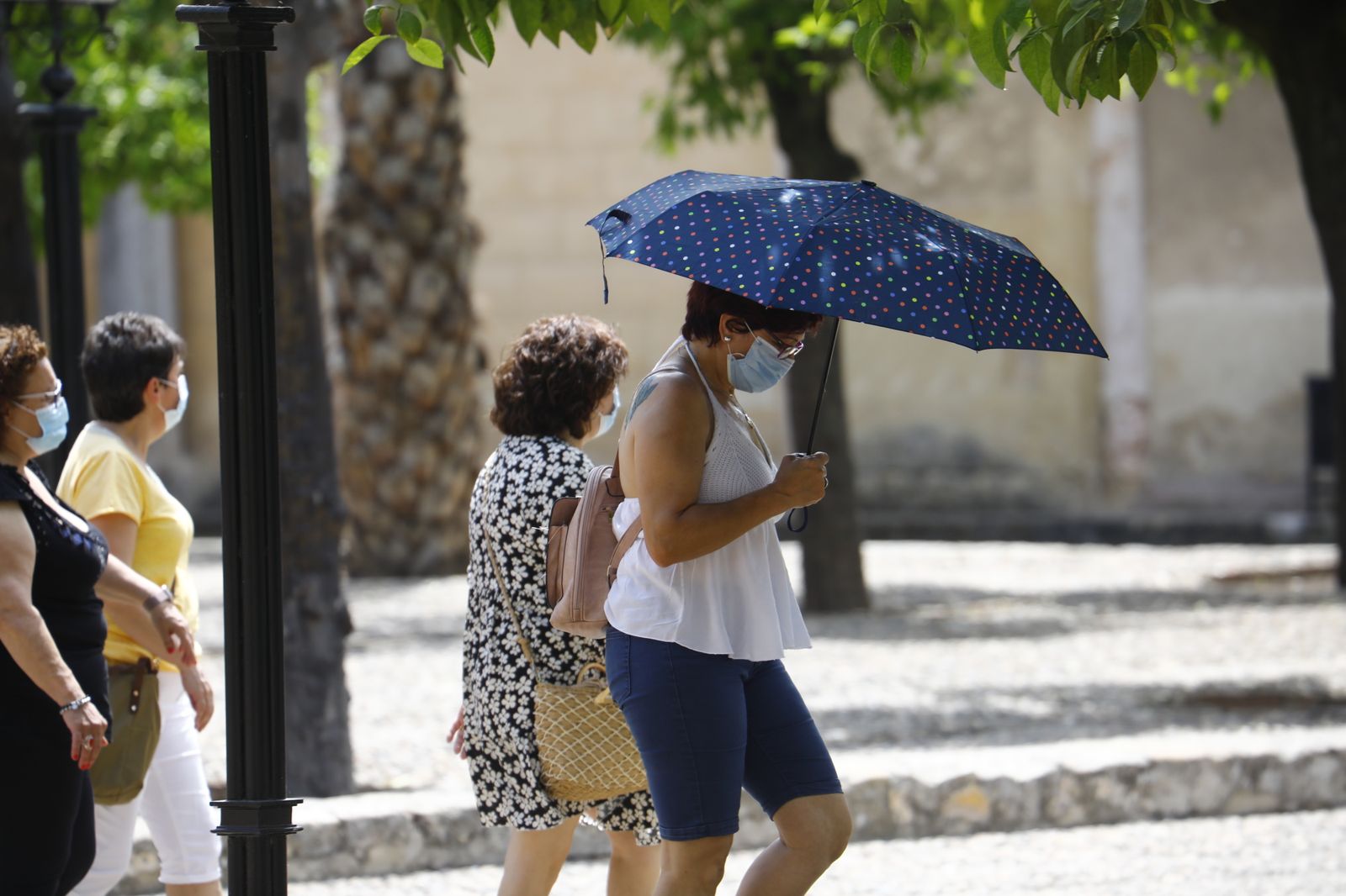 Las fotografías de un día de intenso calor en Córdoba