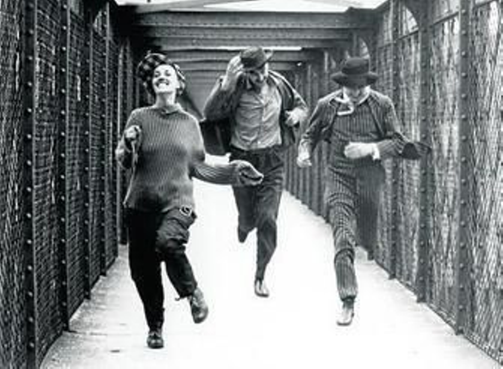 Moreau, Werner y Serre en 'Jules y Jim': imagen emblemática de la 'NV'.