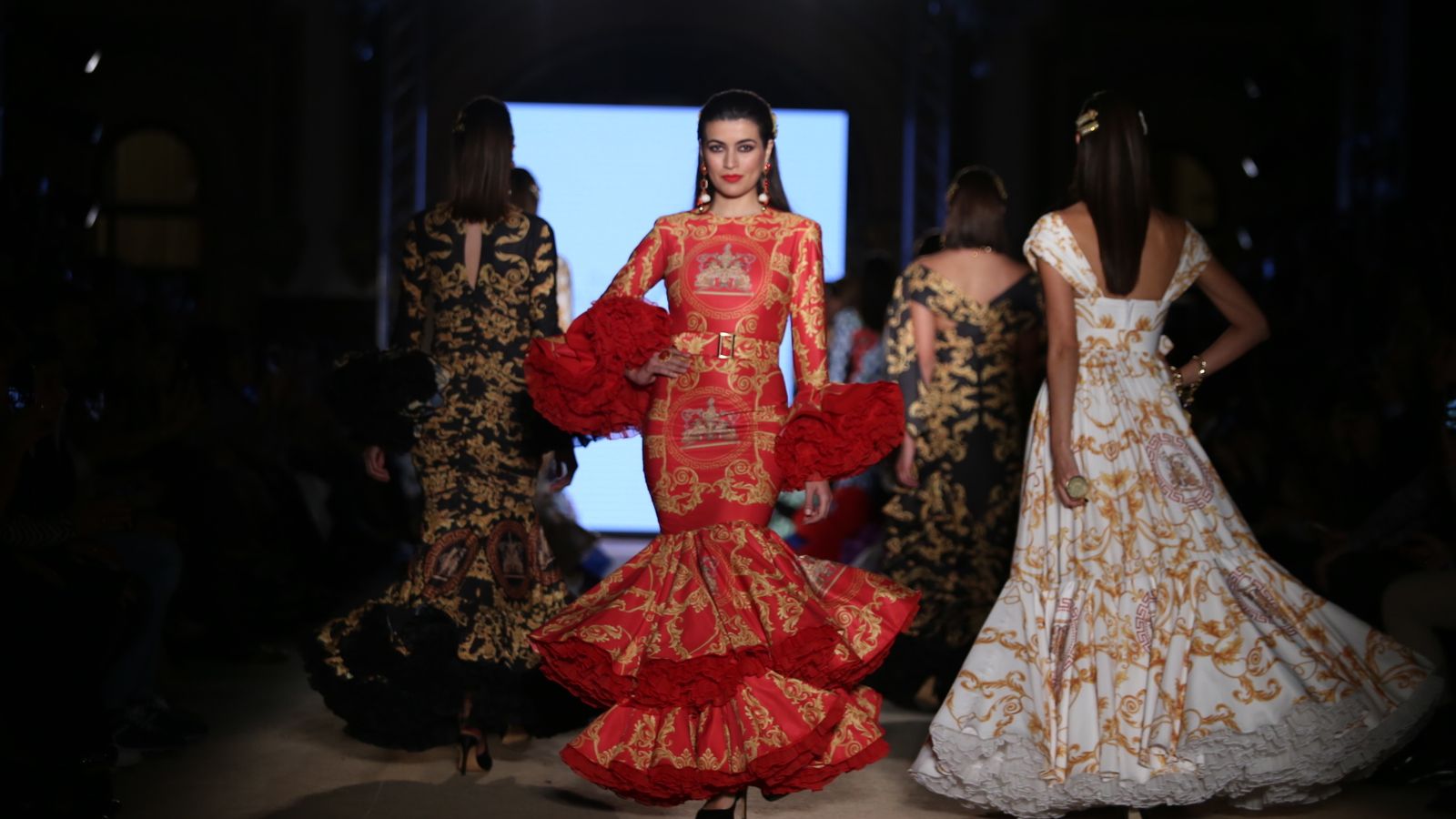 Pablo Retamero y Juanjo Bernal, fotos del desfile en We Love Flamenco 2019