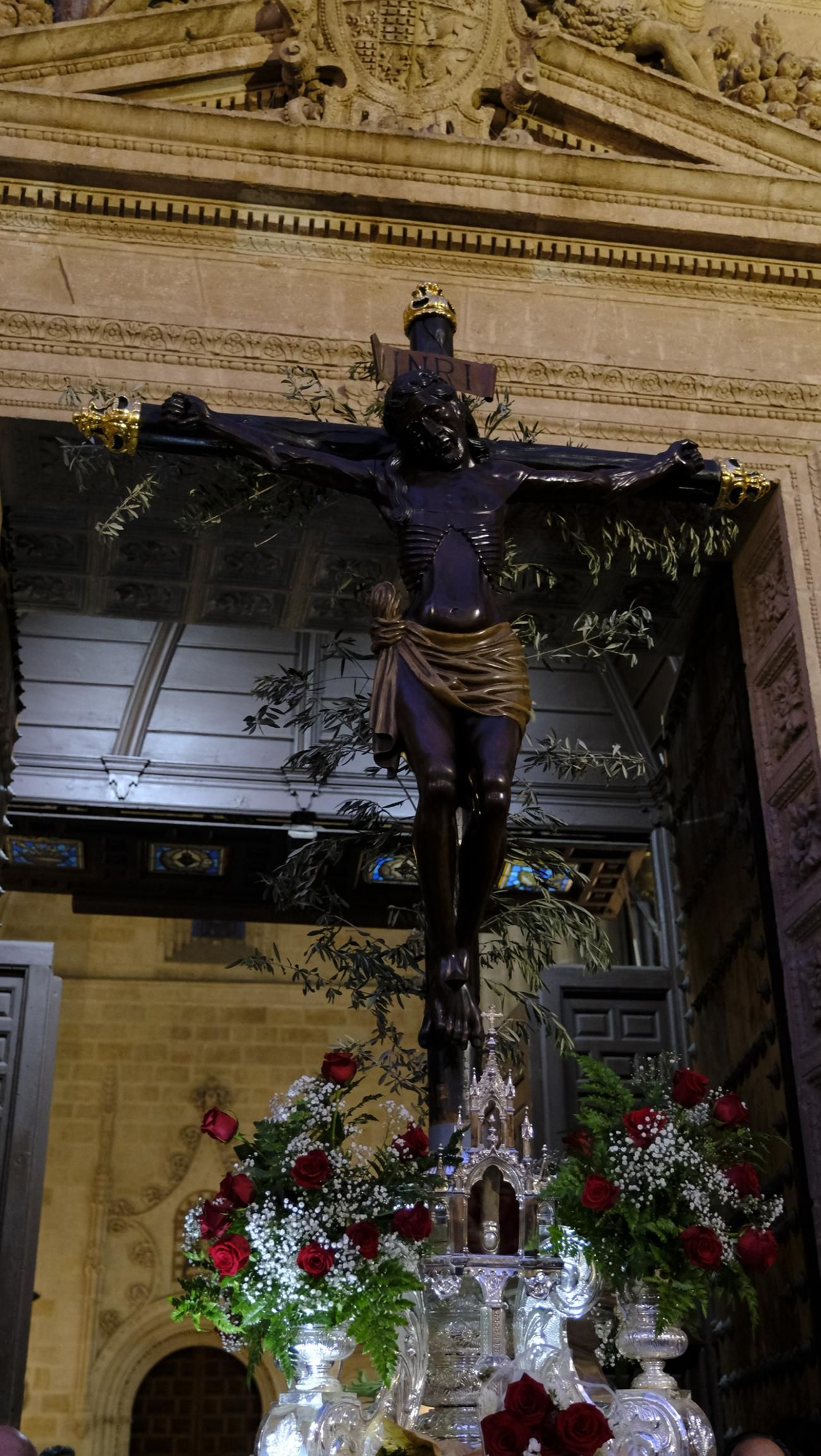 Vía Crucis del Cristo de la Escucha en la Semana Santa de Almería 2025