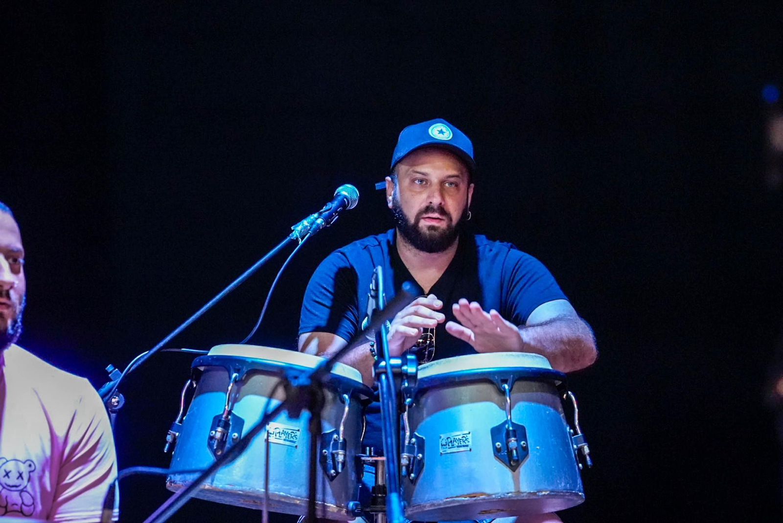 Disfrutando de la feria del mediodía en la jornada del jueves