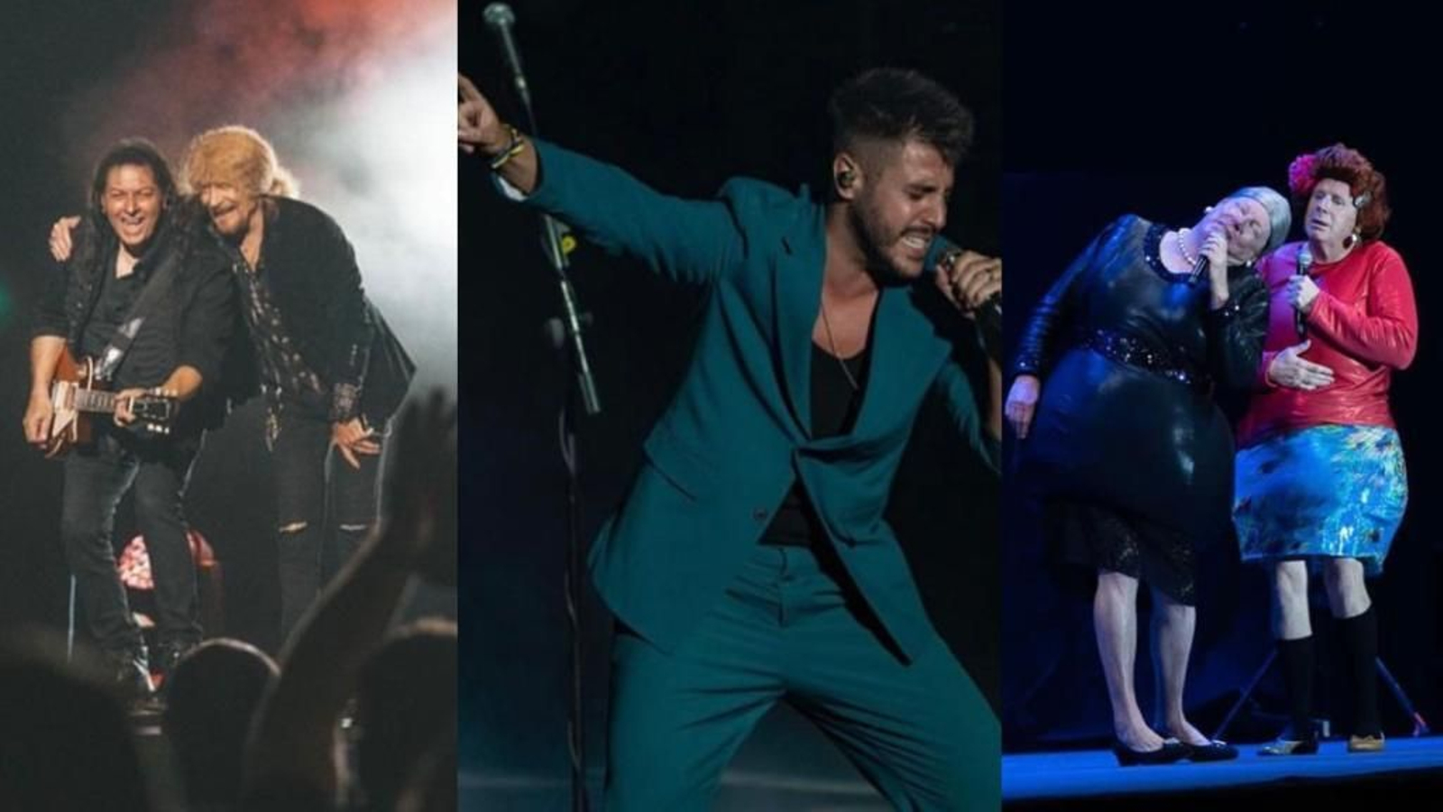 Medina Azahara, Antonio José y Los Morancos.