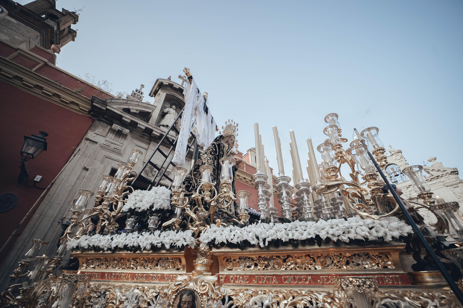 Las imágenes de la Soledad de San Lorenzo en la Semana Santa de Sevilla 2023