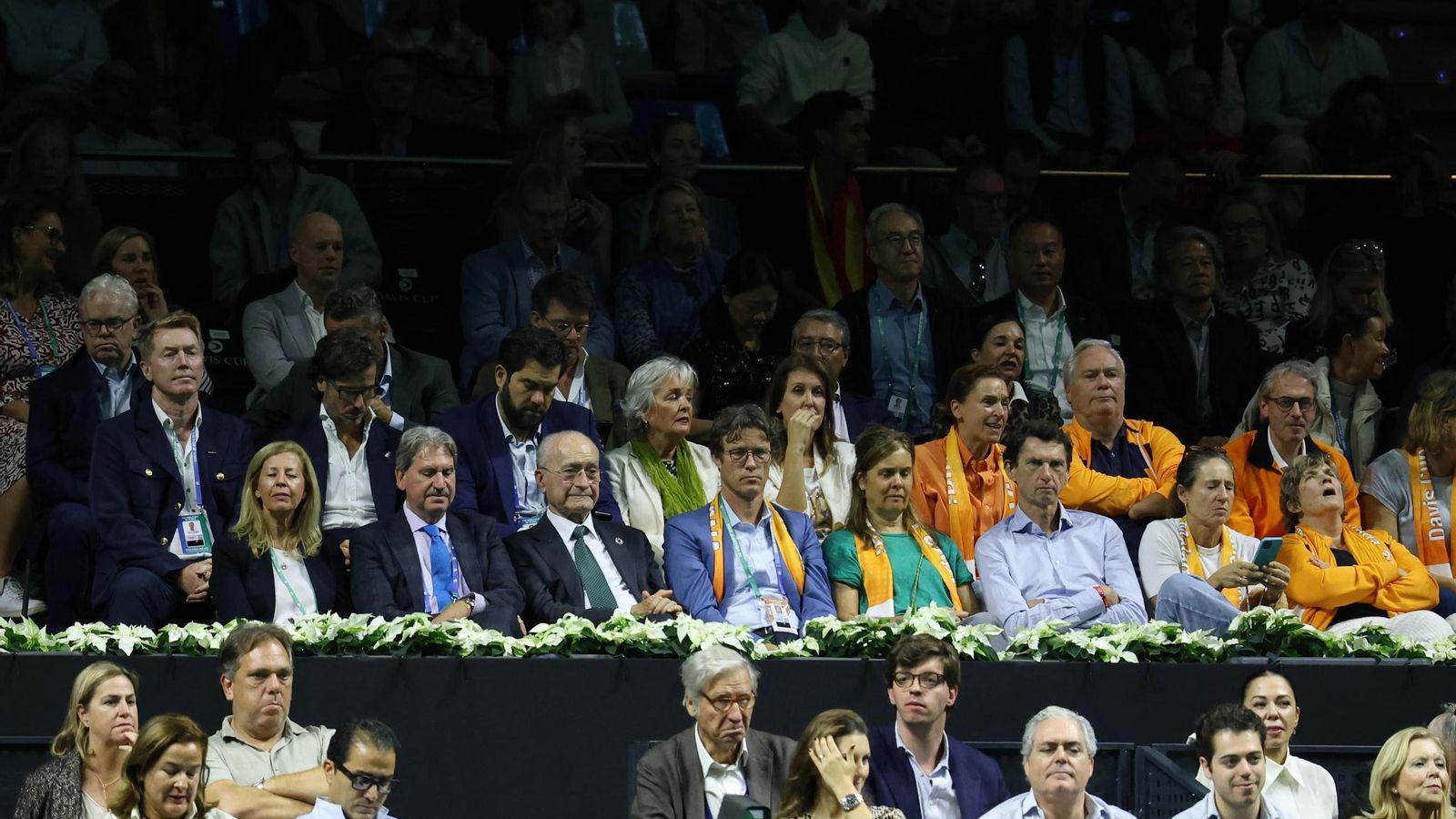 Las fotos del Rafa Nadal-Van de Zandschulp de la Copa Davis en Málaga