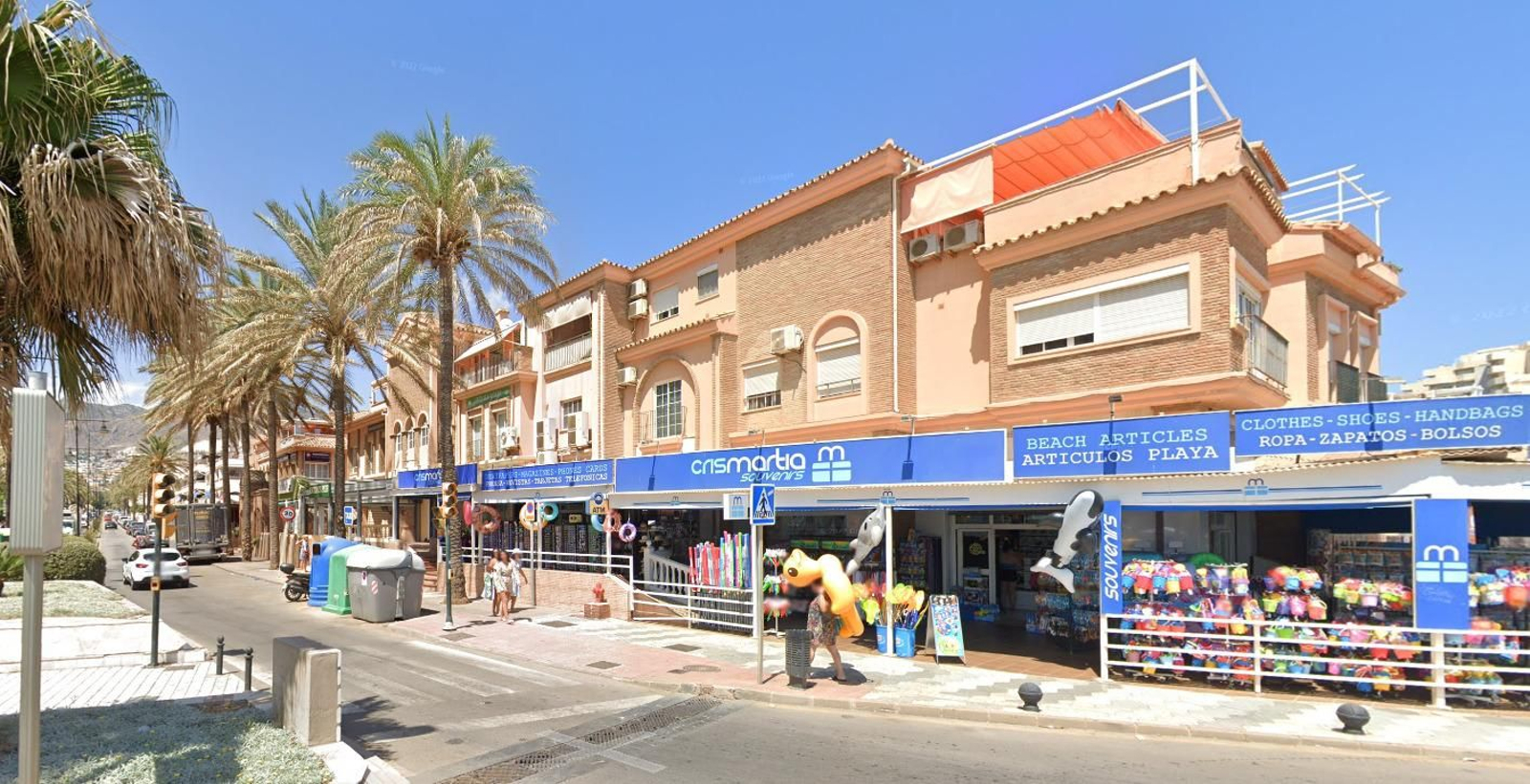 Vista de la avenida de las Palmeras.