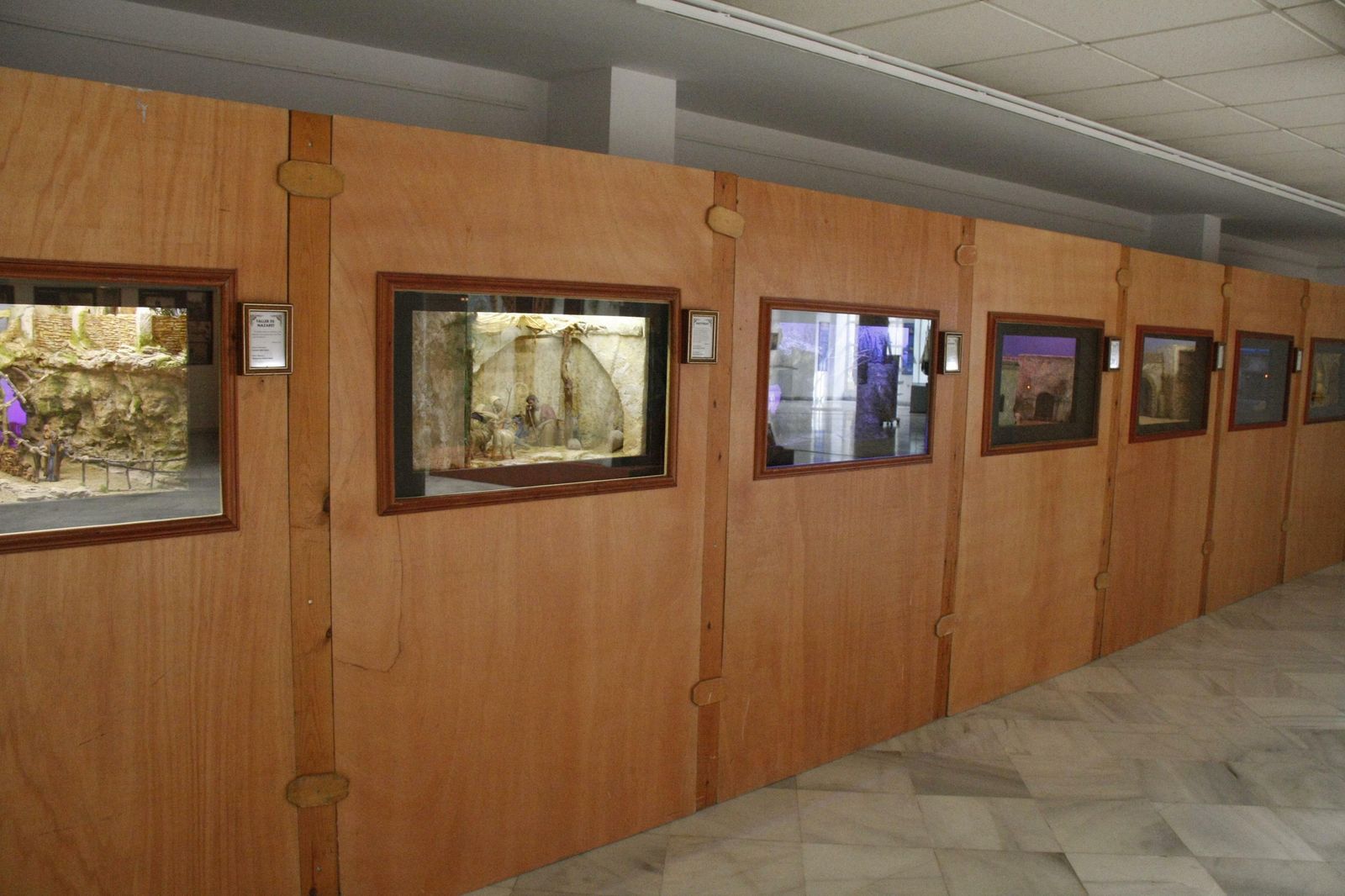 La exposición de dioramas ha quedado inaugurada en el centro Cultural Alfonso X.
