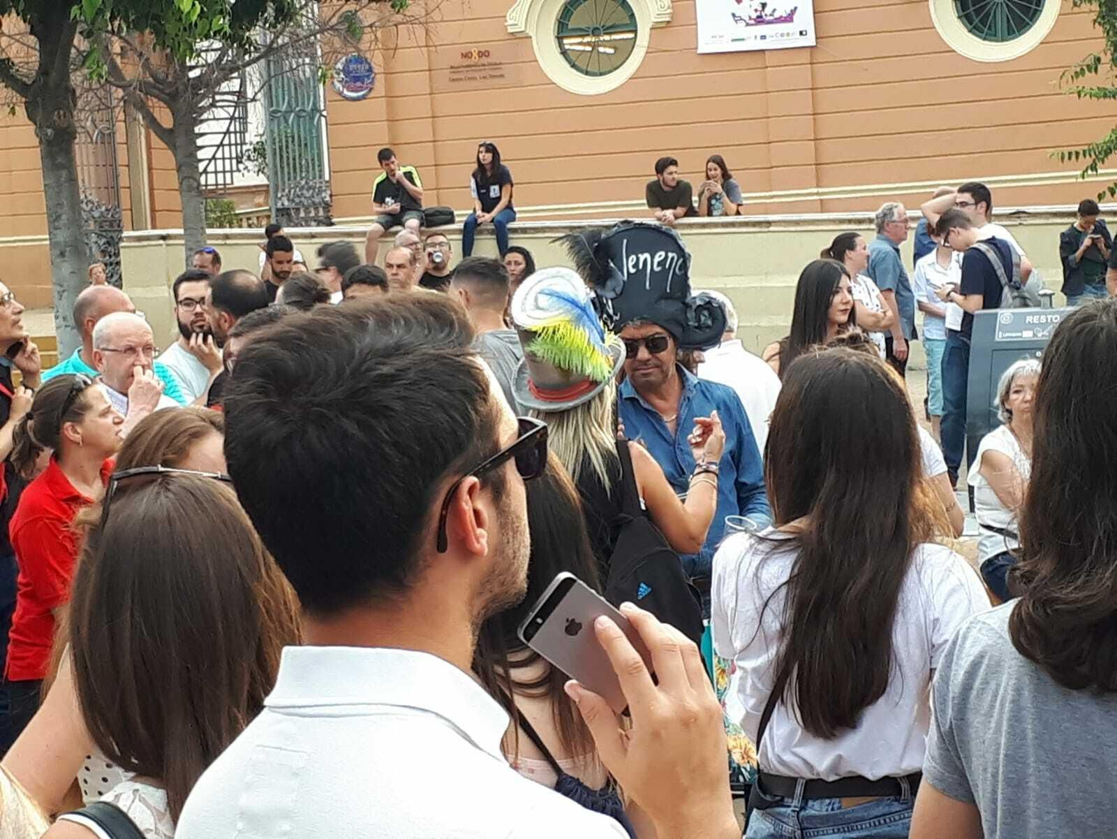 Fotos del homenaje a Juan Carlos Aragón en la Alameda