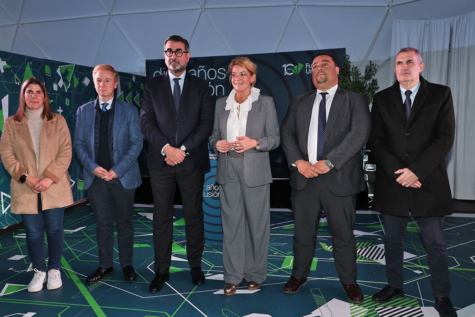 Imágenes de la Inauguración del Espacio Fundación Unicaja con motivo de la conmemoración de su décimo Aniversario