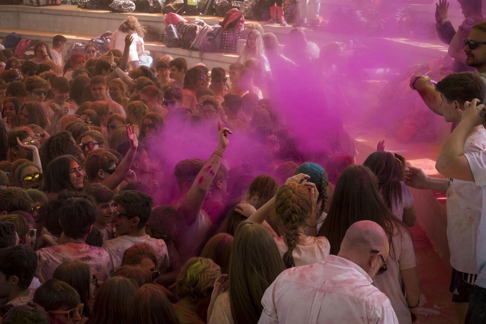 La Holi Run en imágenes