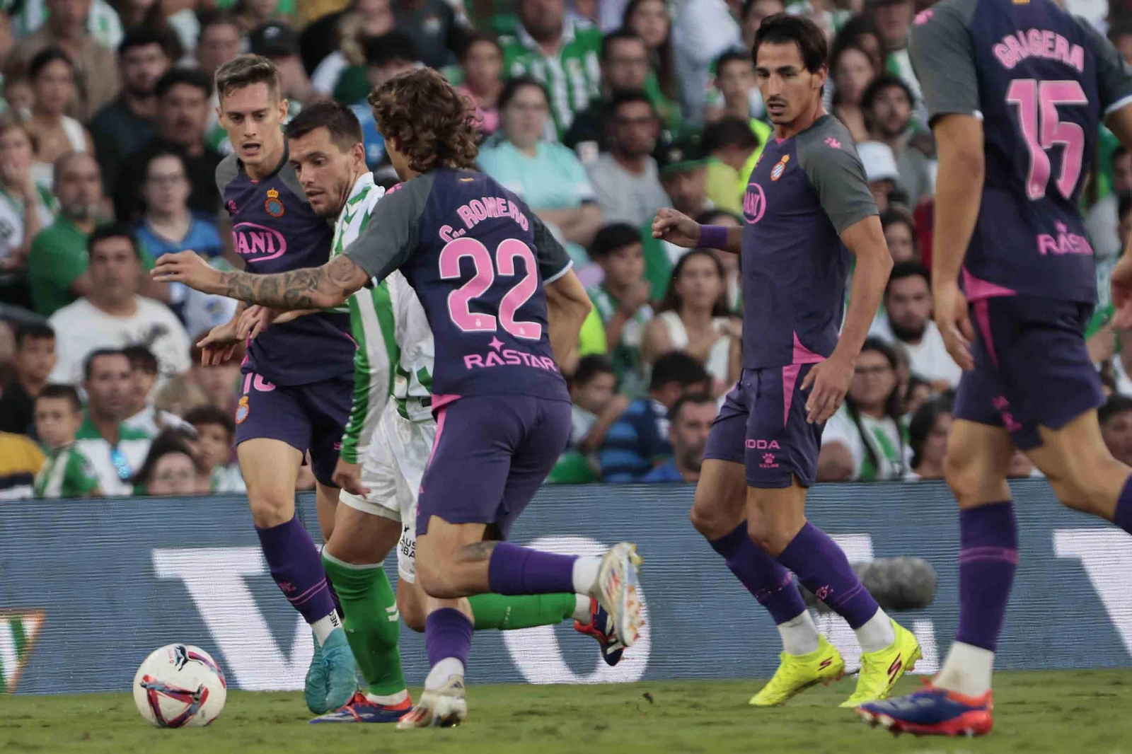 Las mejores fotos del Betis - Espanyol