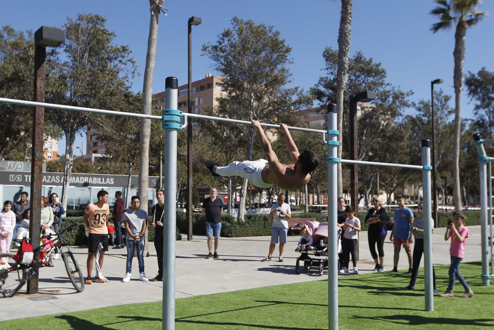Fotogalería Pista de Calistenia. Parque de los Periodistas. Almería
