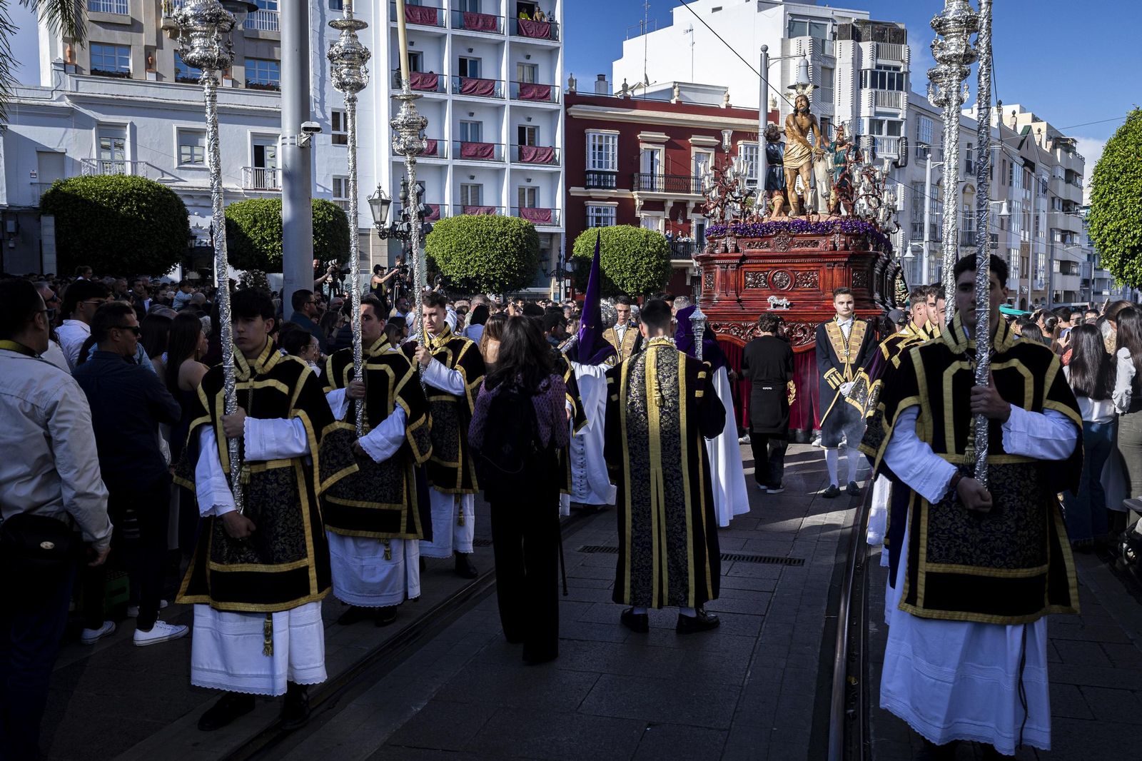 Las imágenes de la hermanad de Columna en la Semana Santa de 2025
