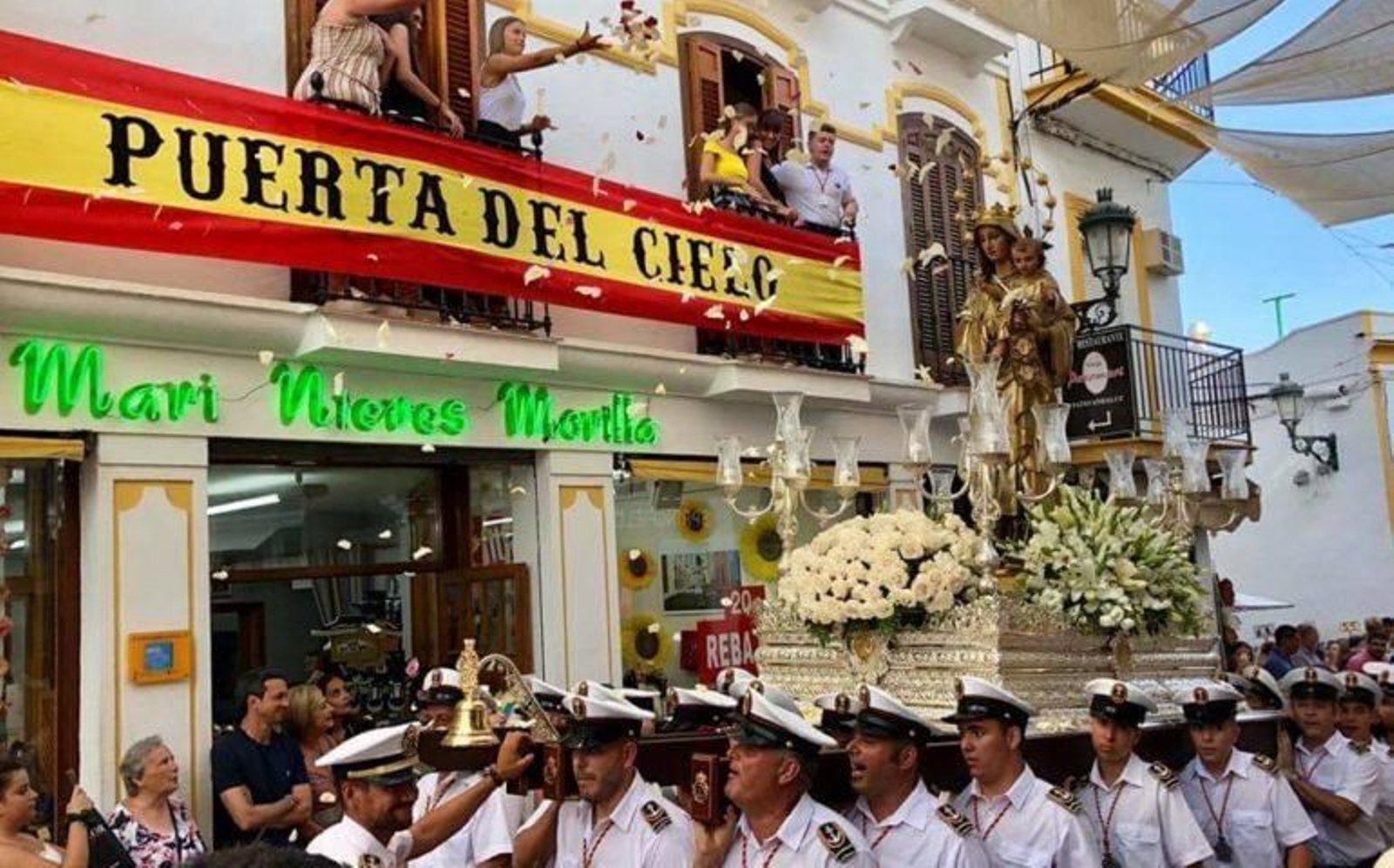 Virgen del Carmen en Nerja