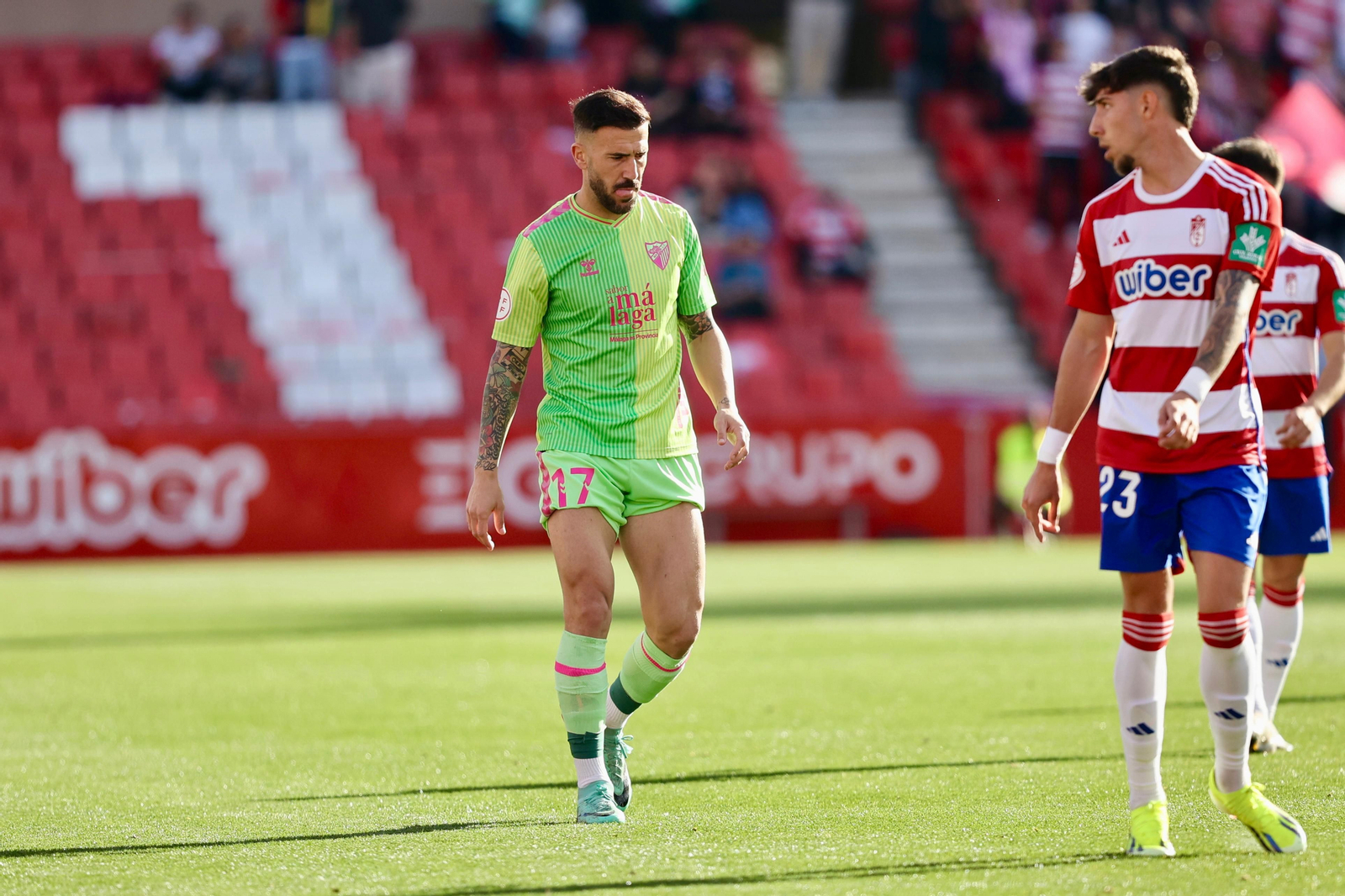 Las fotos del Recreativo Granada - Málaga CF