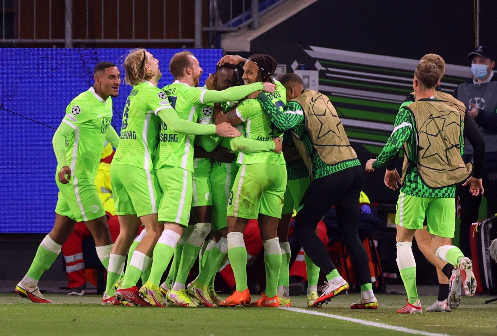 Las imágenes del Wolfsburgo-Sevilla