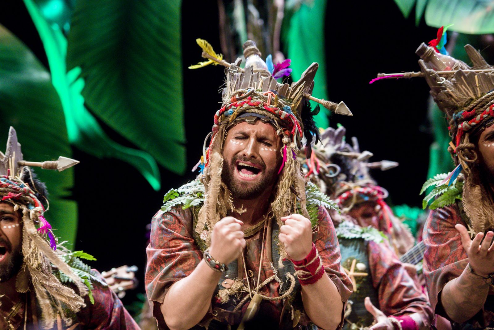 Comparsa Los aislados.