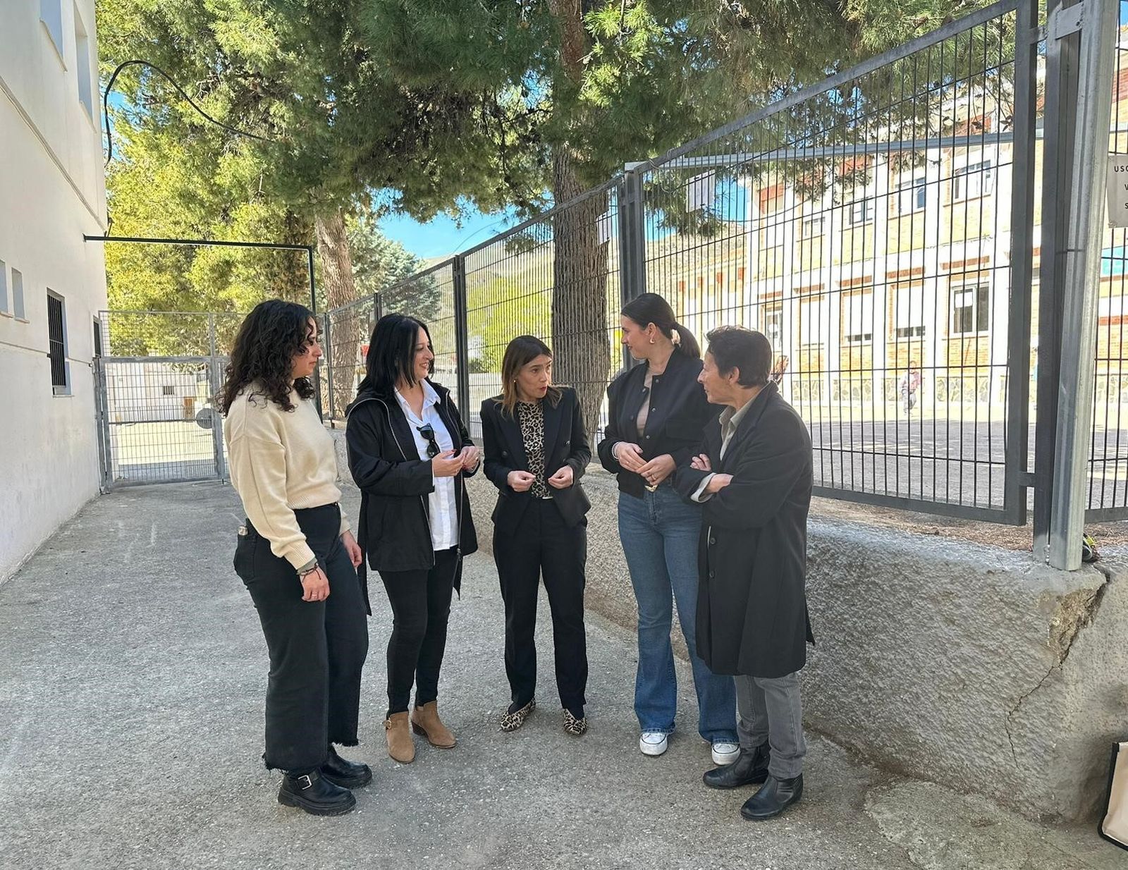 Olga Manzado denunciando las irregularidades del PP