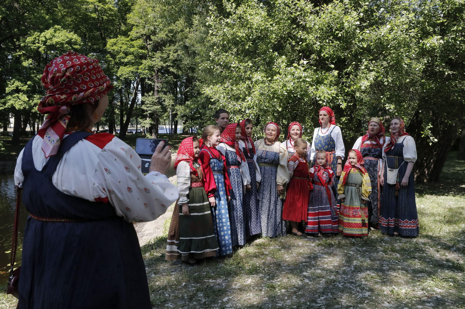 Celebraciones por el día nacional de Rusia.