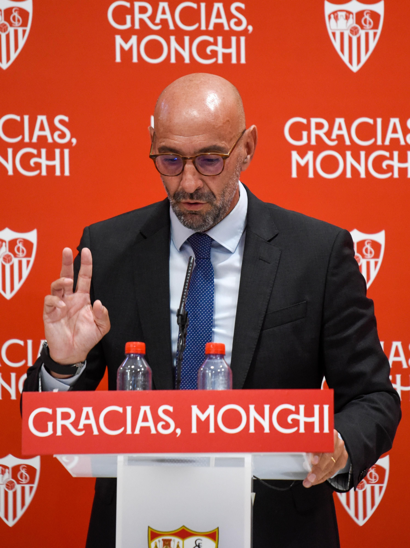 La despedida de Monchi, en imágenes