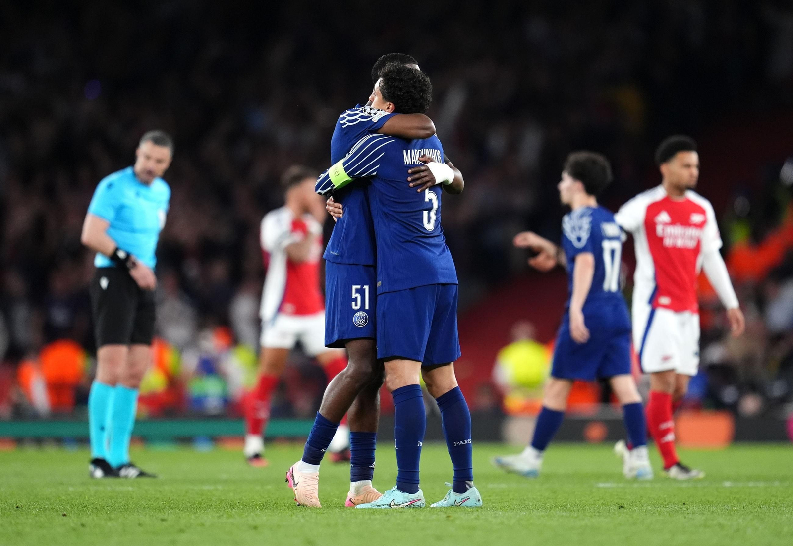 Las mejores fotos del Arsenal - PSG