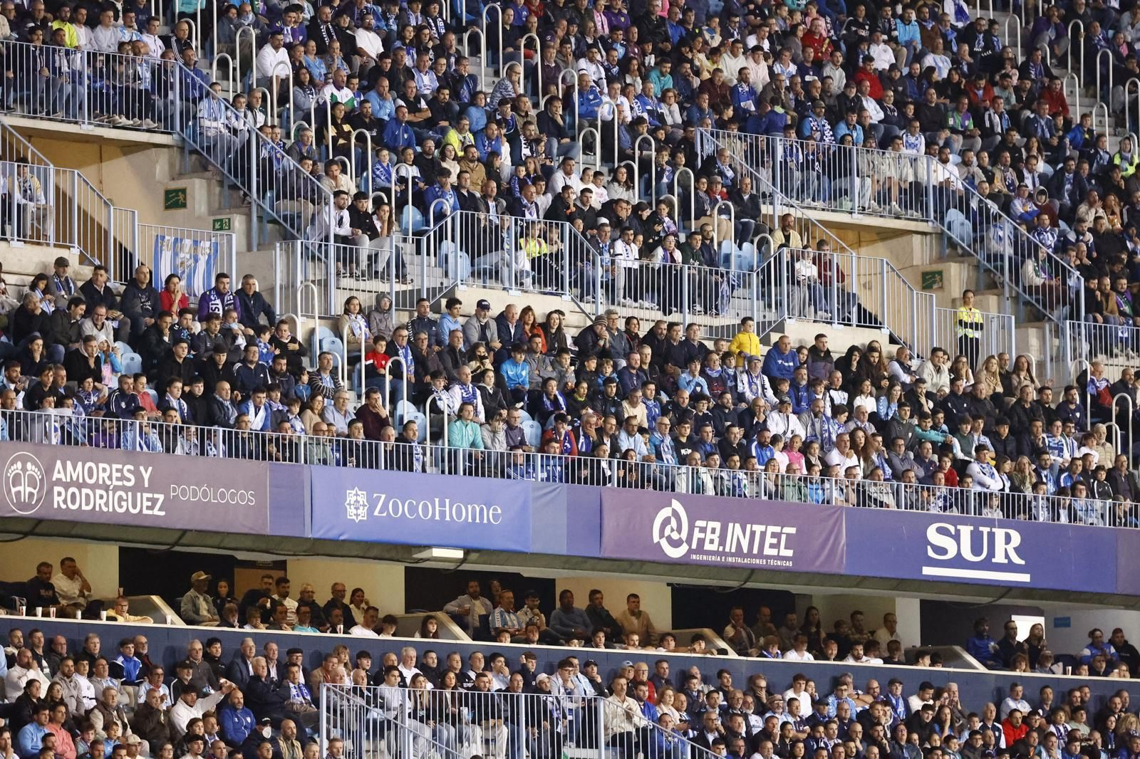 Búscate en las gradas de La Rosaleda en el Málaga CF-Córdoba
