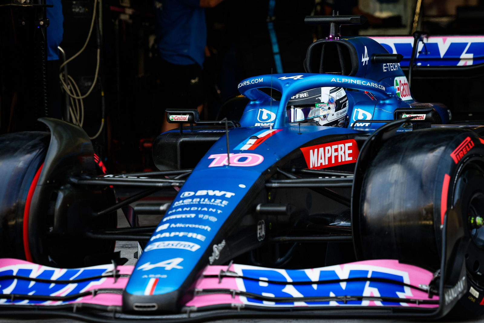 Las escuderías de  Fórmula uno se prueban tras el fin de temporada