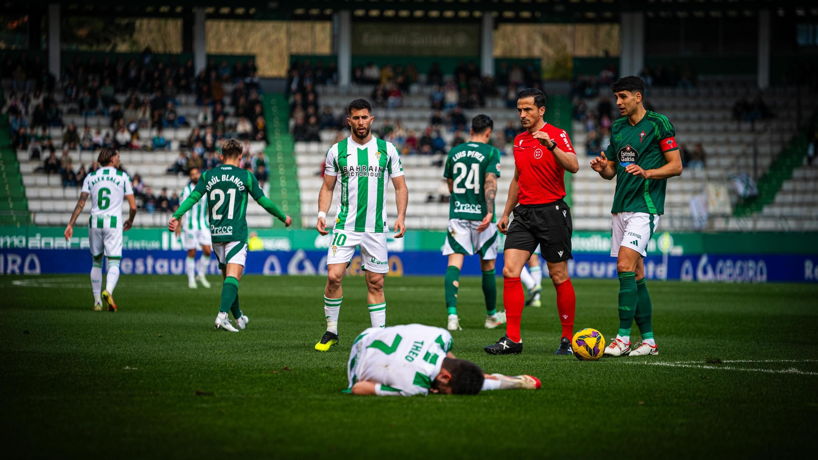 Las mejores fotos del agónico triunfo del Córdoba CF en Ferrol